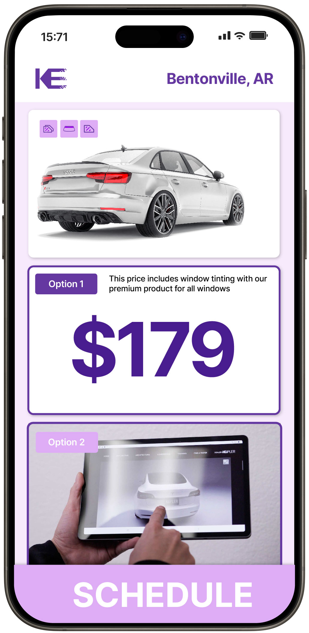 View Reasonable Car Window Tinting Rates in Bentonville, Arkansas