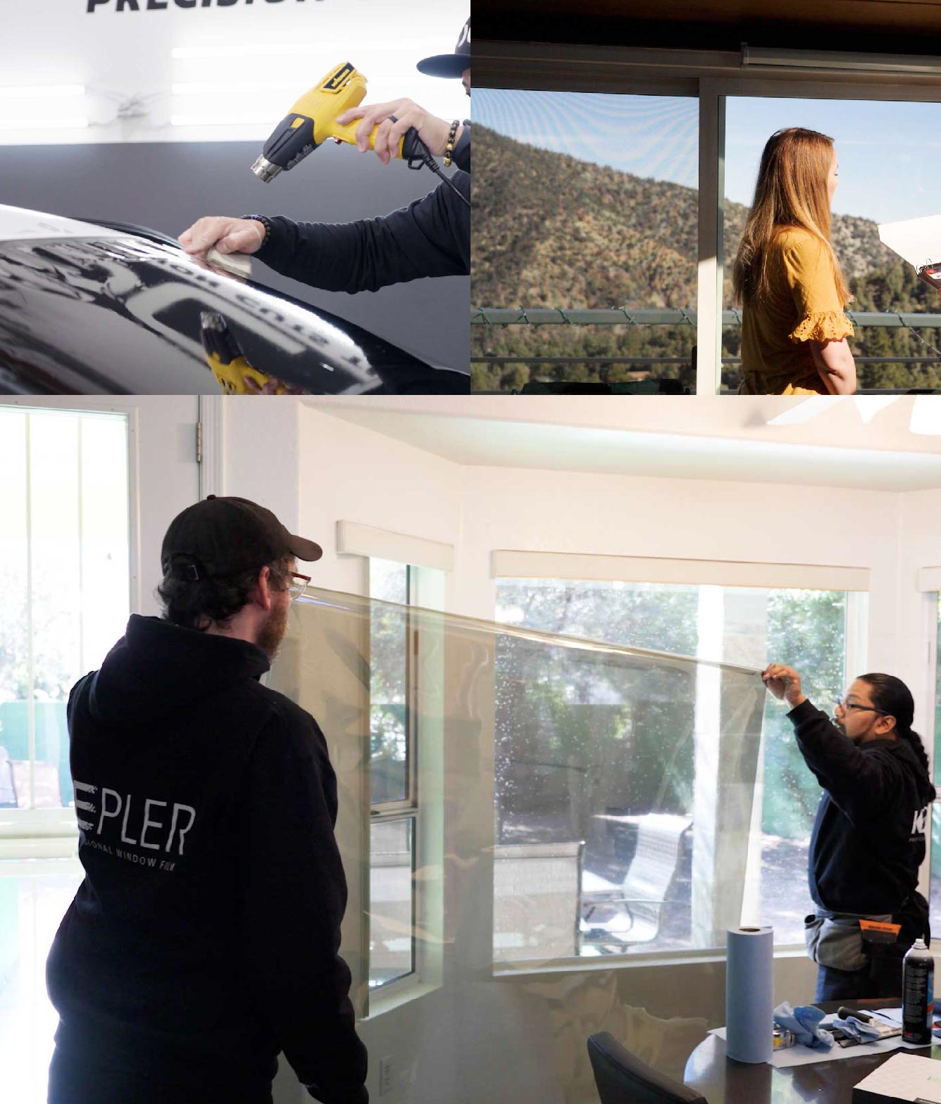Home Window Tinting Specialist with Film in Mount Clemens, Michigan