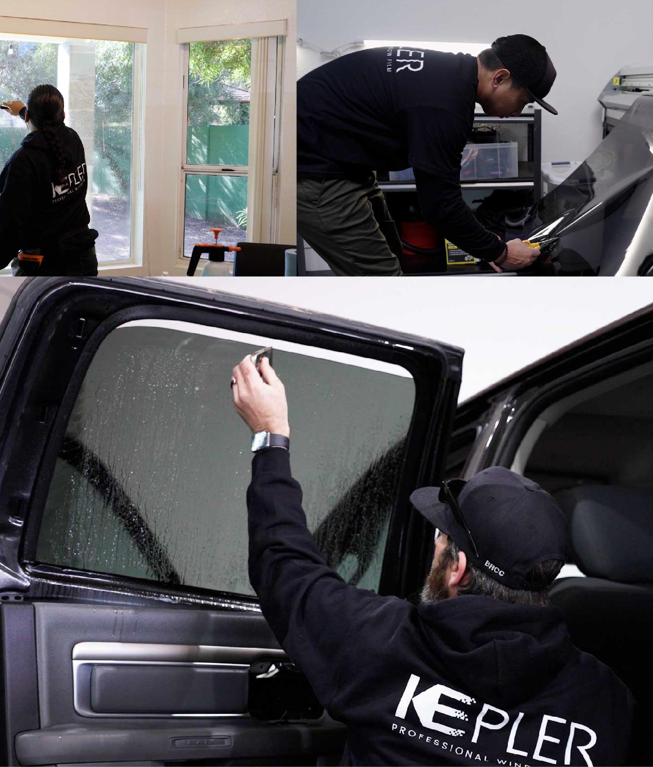 Kepler Window Tinting Specialists at Work in Olive Branch, Mississippi