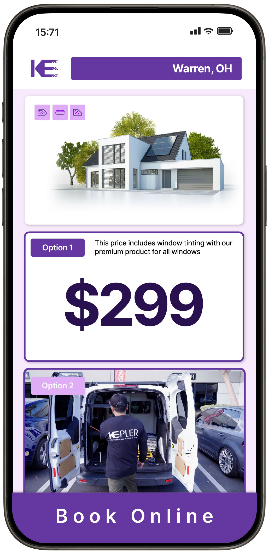 View Reasonable Home Window Tinting Costs in Warren, Ohio