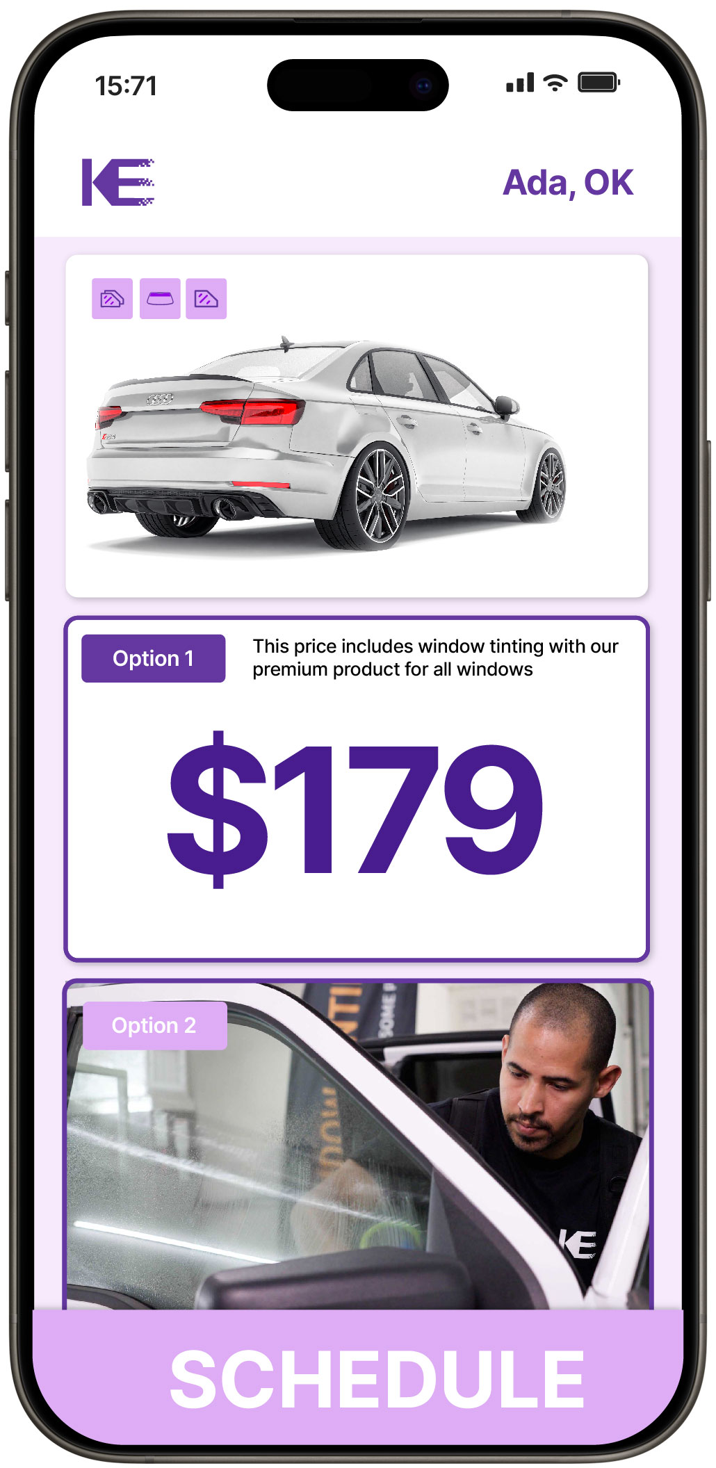 View Affordable Car Window Tinting Rates in Ada, Oklahoma