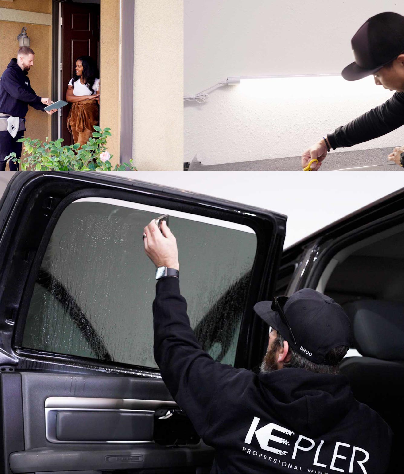 Kepler Window Tinting Specialists at Work in Hauppauge, New York