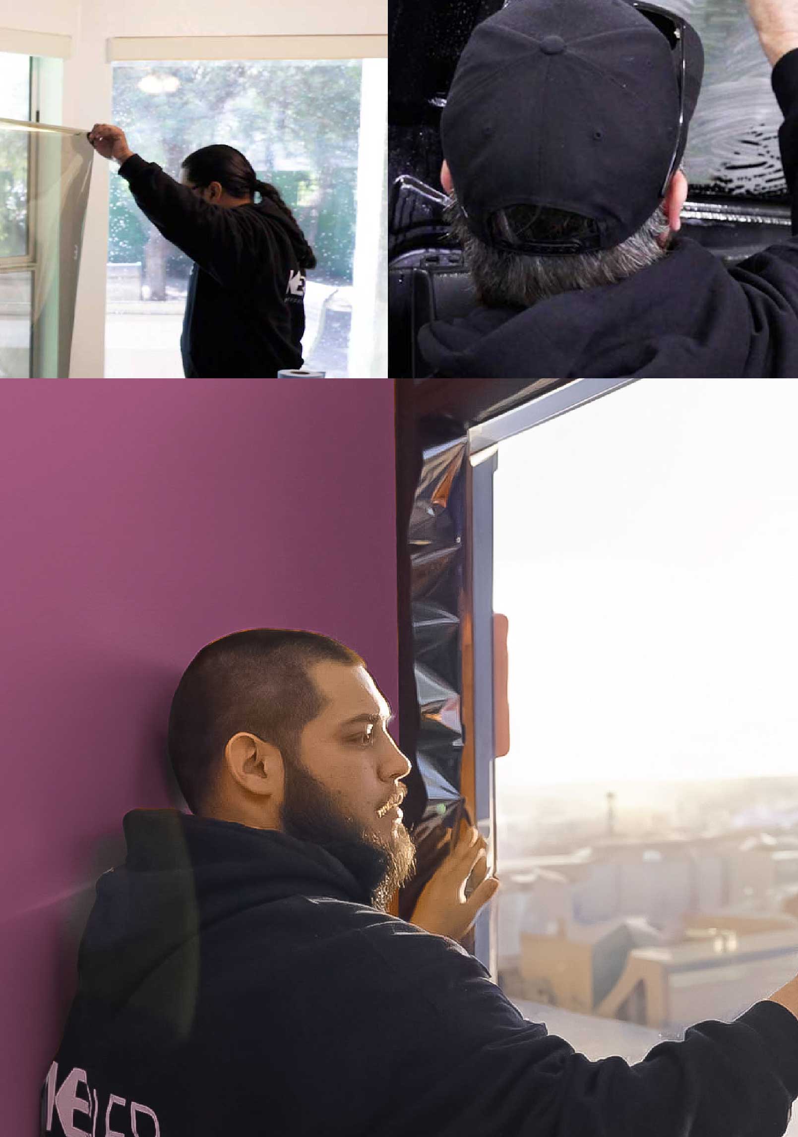 Kepler Specialist Installing Security Window Film in Santa Clarita California