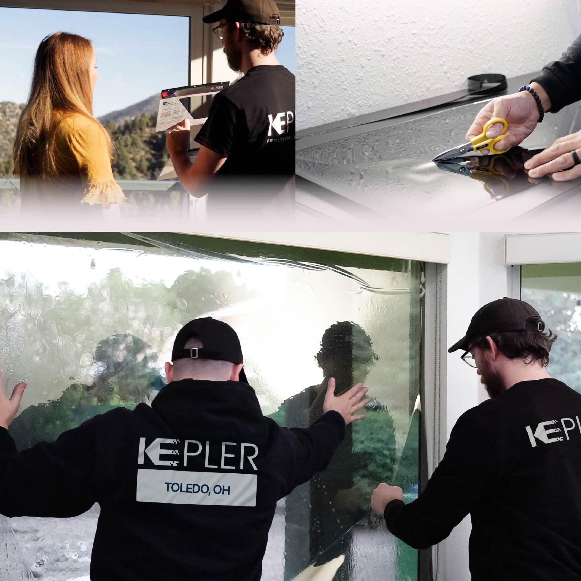 Kepler Specialist Performing Commercial Window Tinting in Toledo Toledo