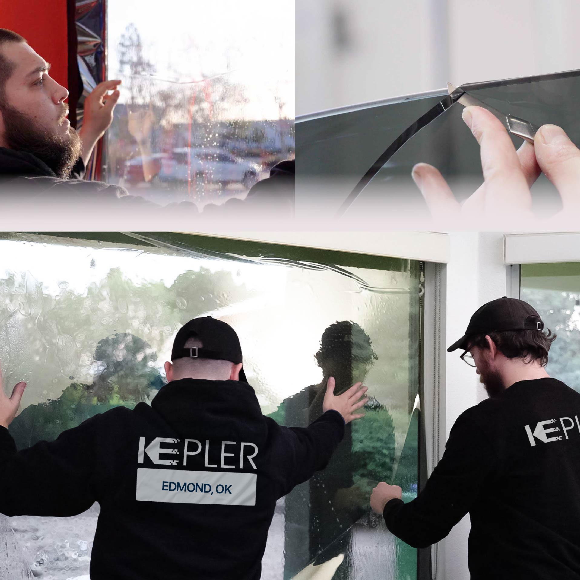 Kepler Specialist Performing Commercial Window Tinting in Edmond Edmond