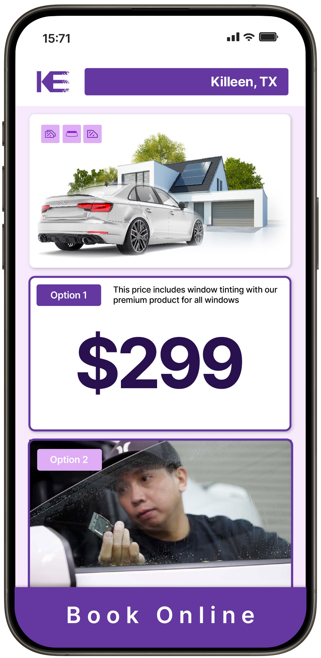 View Competitive Window Tinting Prices in Killeen, Texas