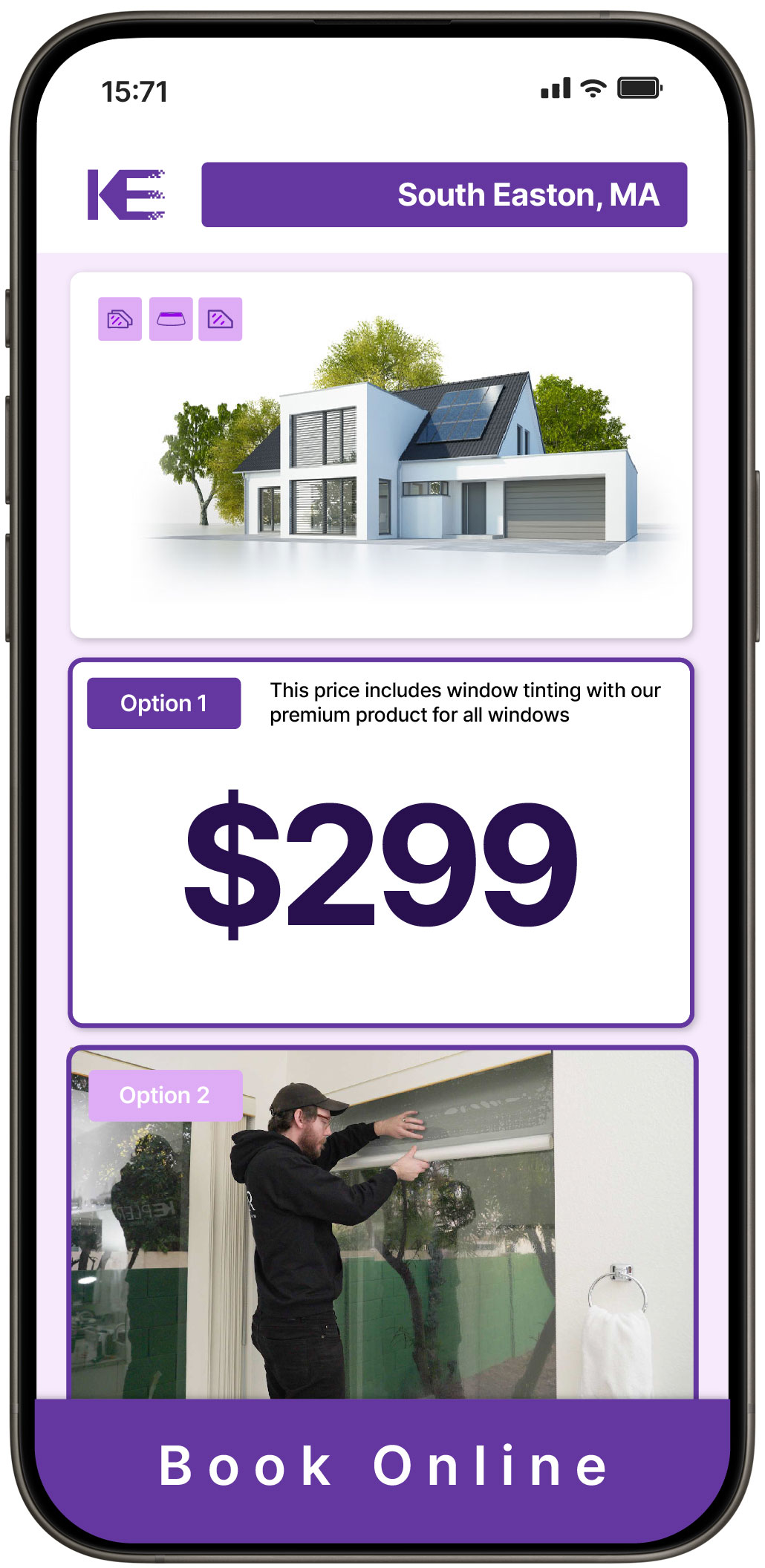 View Reasonable Home Window Tinting Costs in South Easton, Massachusetts