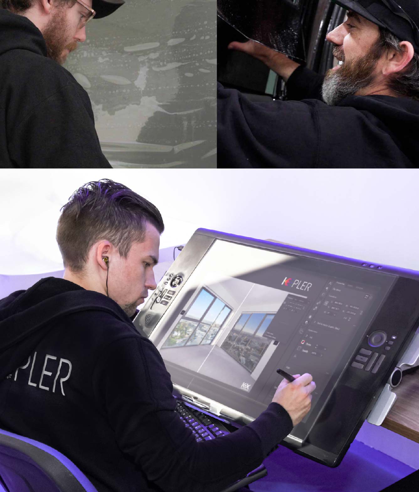 Kepler Specialist Performing Commercial Window Tinting in Winchester Winchester