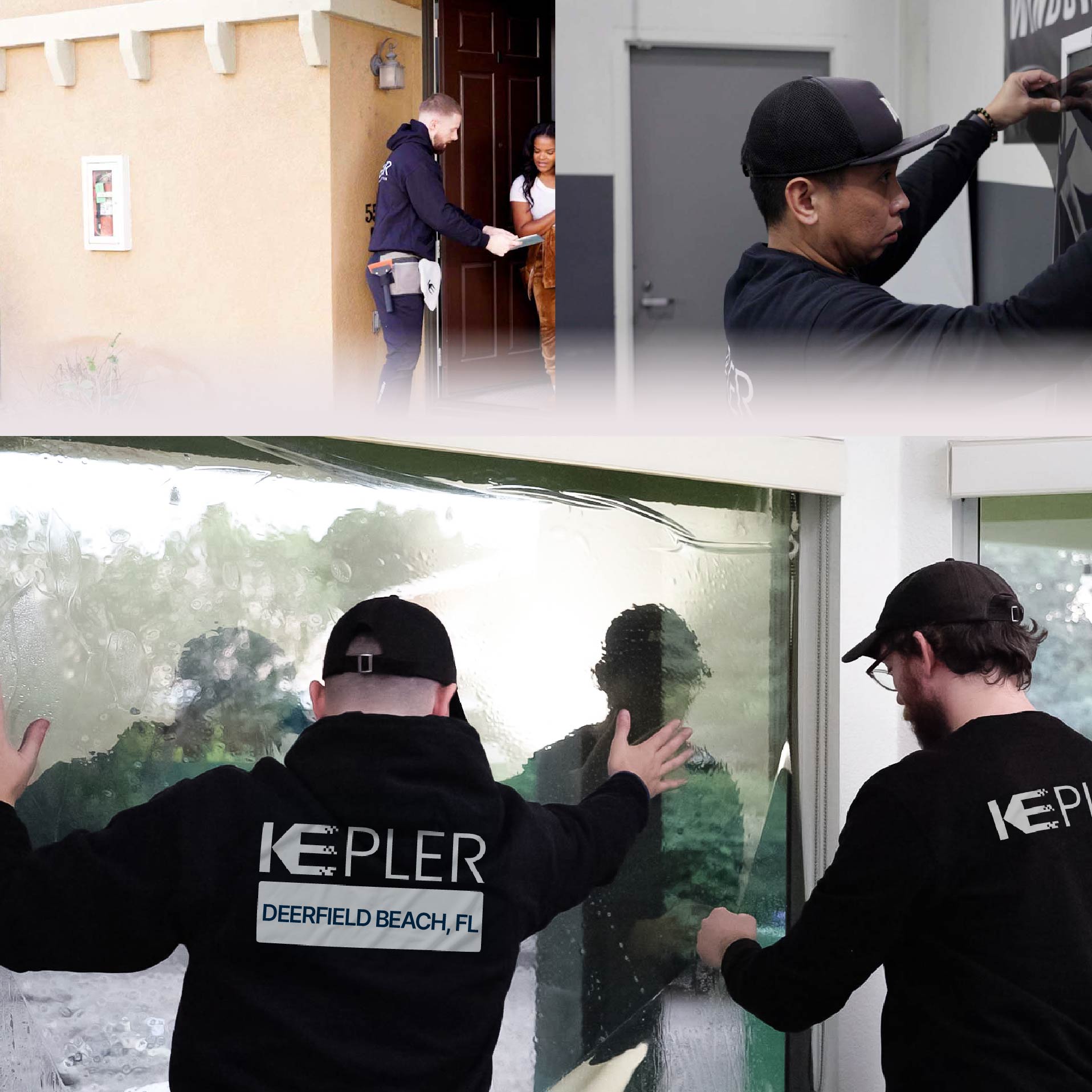 Kepler Specialist Performing Commercial Window Tinting in Deerfield Beach Deerfield Beach