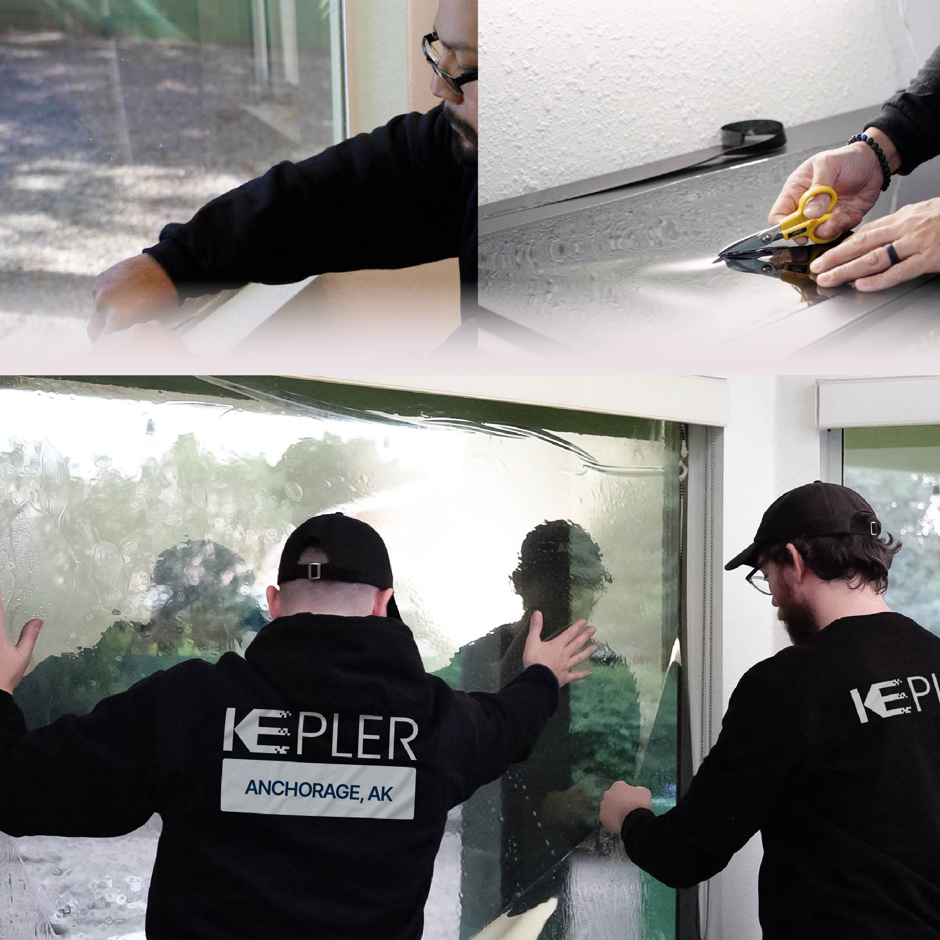 Kepler Specialist Performing Commercial Window Tinting in Anchorage Anchorage