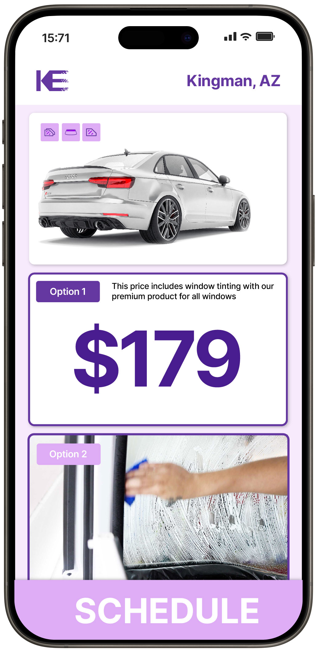 View Affordable Car Window Tinting Rates in Kingman, Arizona