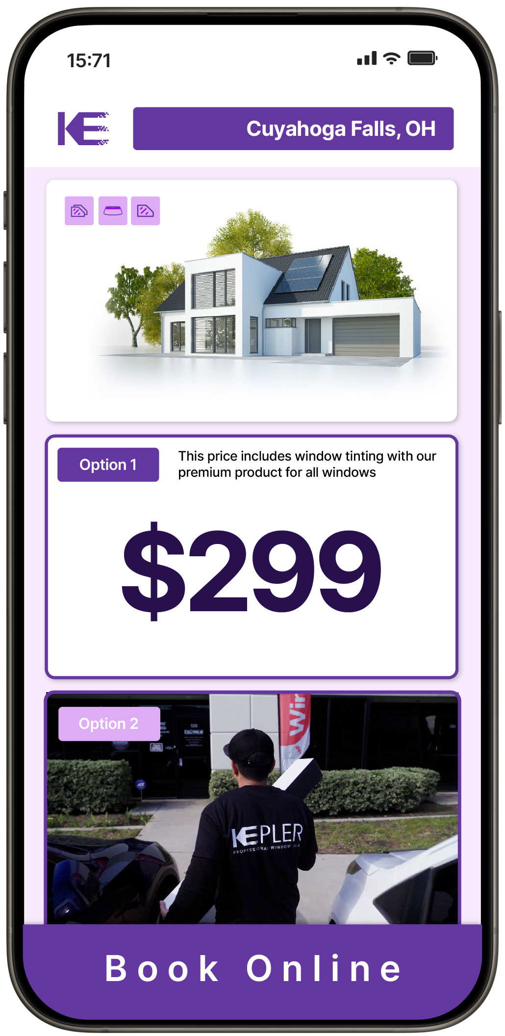 View Affordable Home Window Tinting Costs in Cuyahoga Falls, Ohio