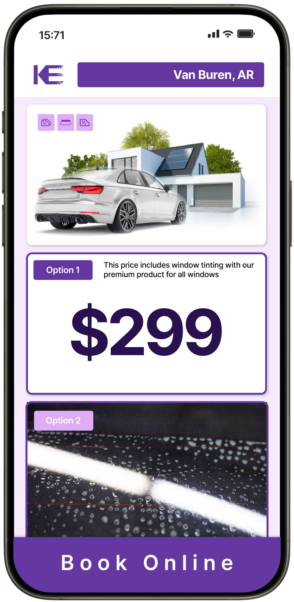 View Competitive Window Tinting Prices in Van Buren, Arkansas