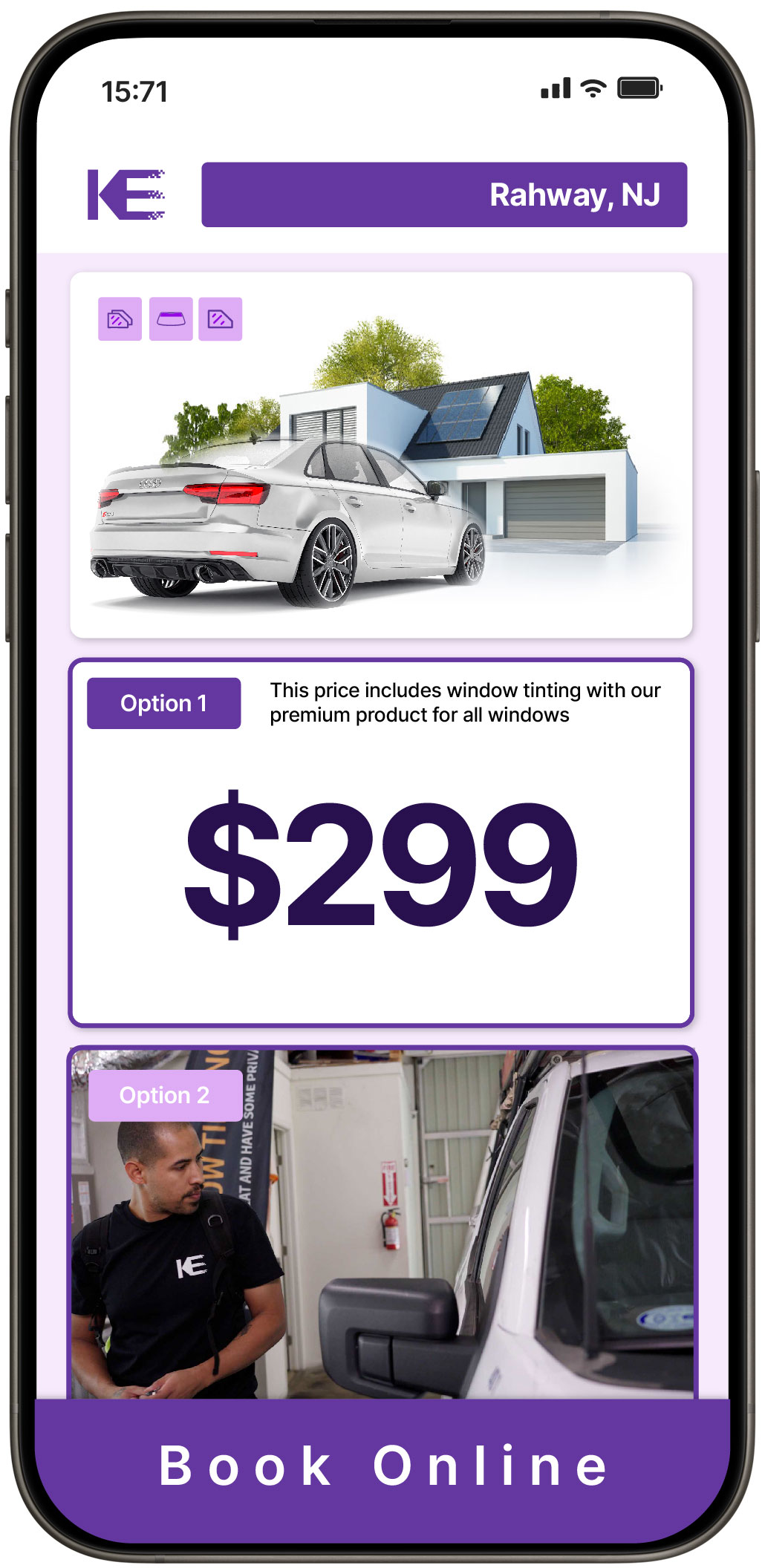 View Competitive Tesla Window Tinting Prices in New Milford, New Jersey