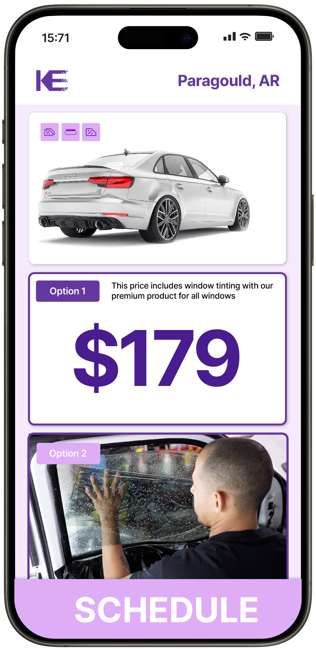 View Affordable Car Window Tinting Costs in Paragould, Arkansas