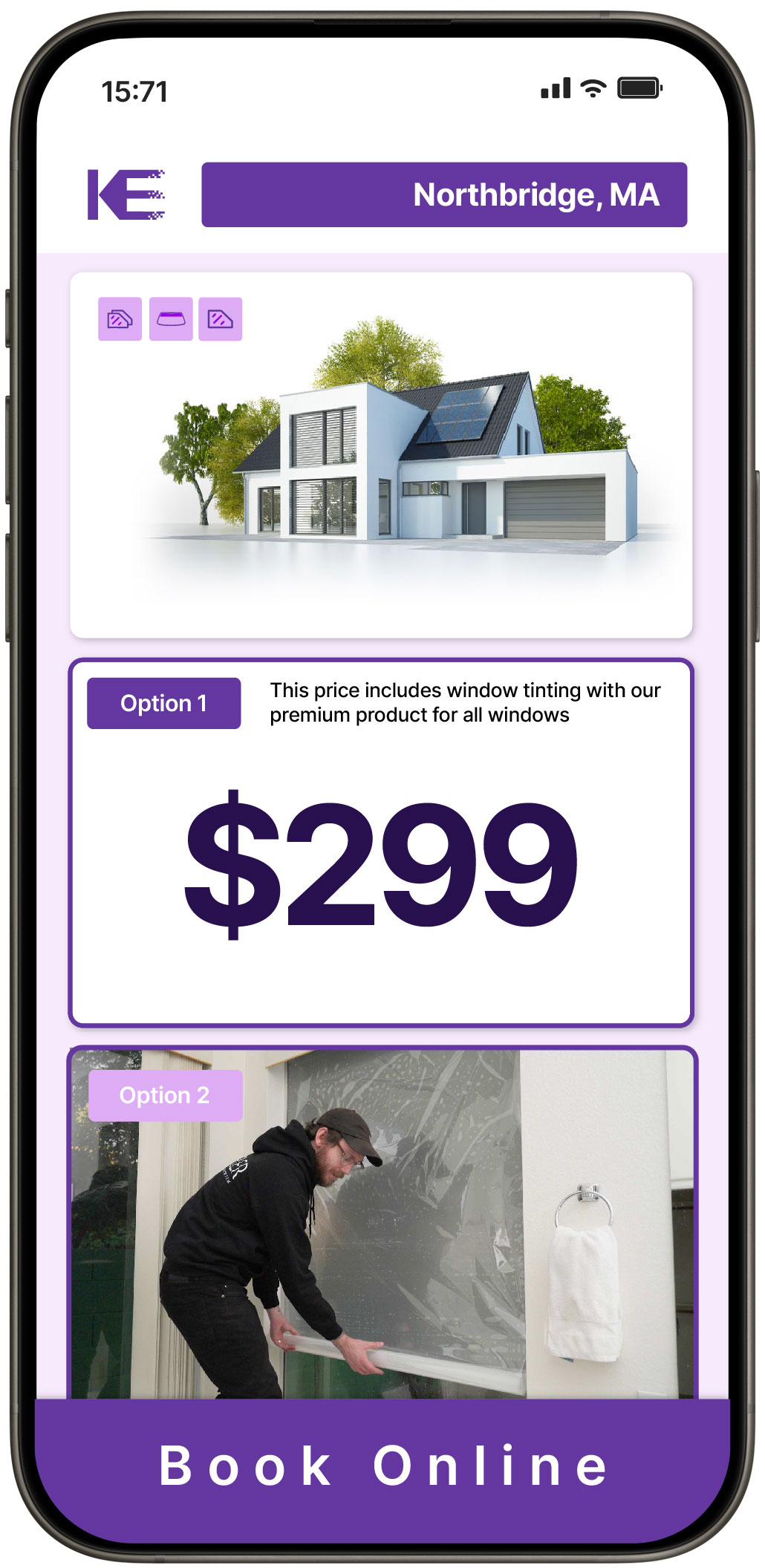 View Competitive Home Window Tinting Rates in Northbridge, Massachusetts