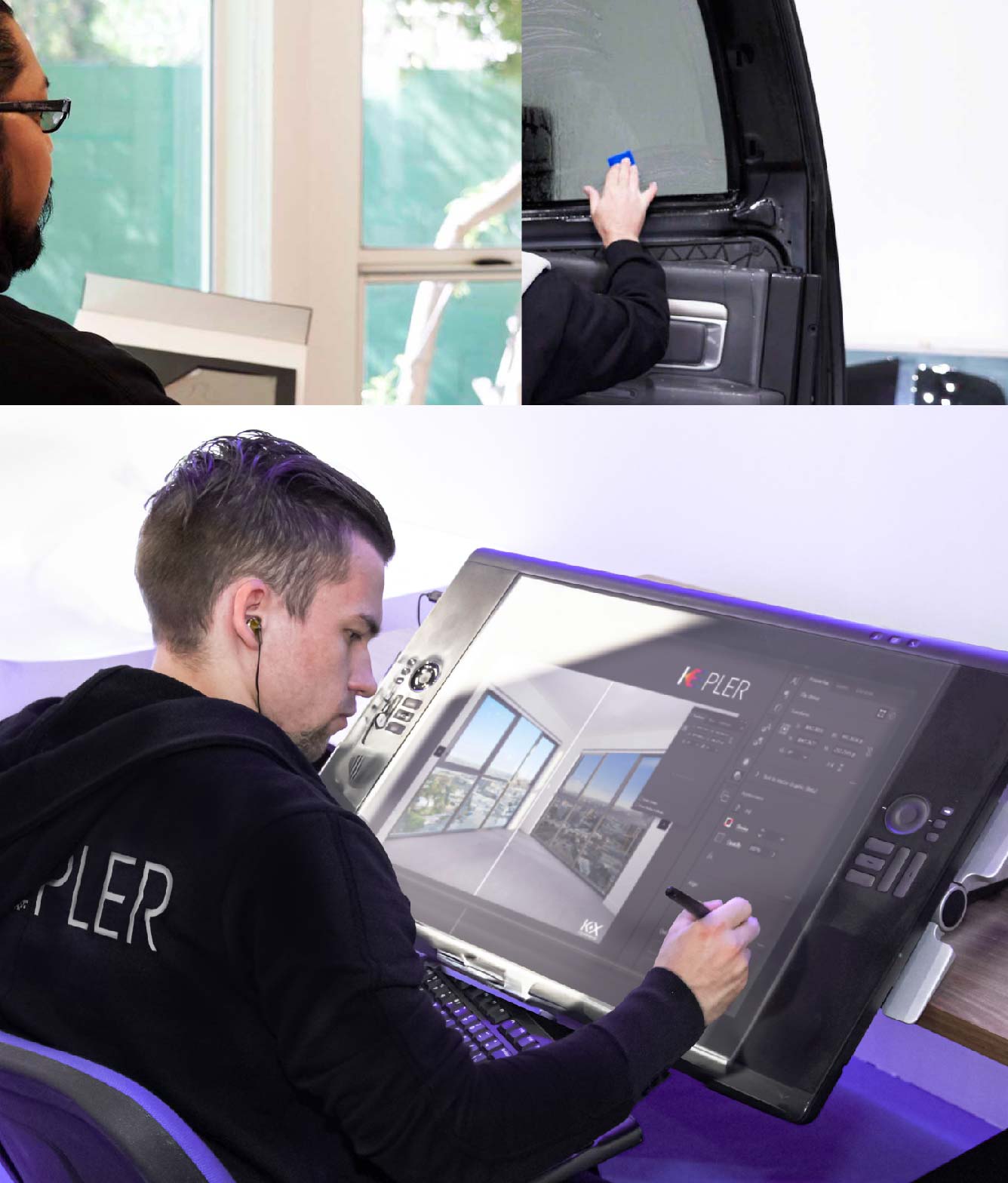 Kepler Specialist Performing Commercial Window Tinting in Iselin Iselin