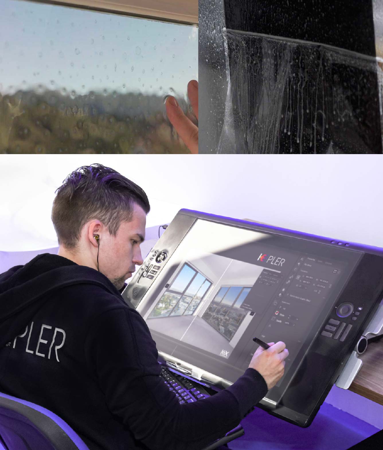 Kepler Specialist Performing Commercial Window Tinting in Issaquah Issaquah