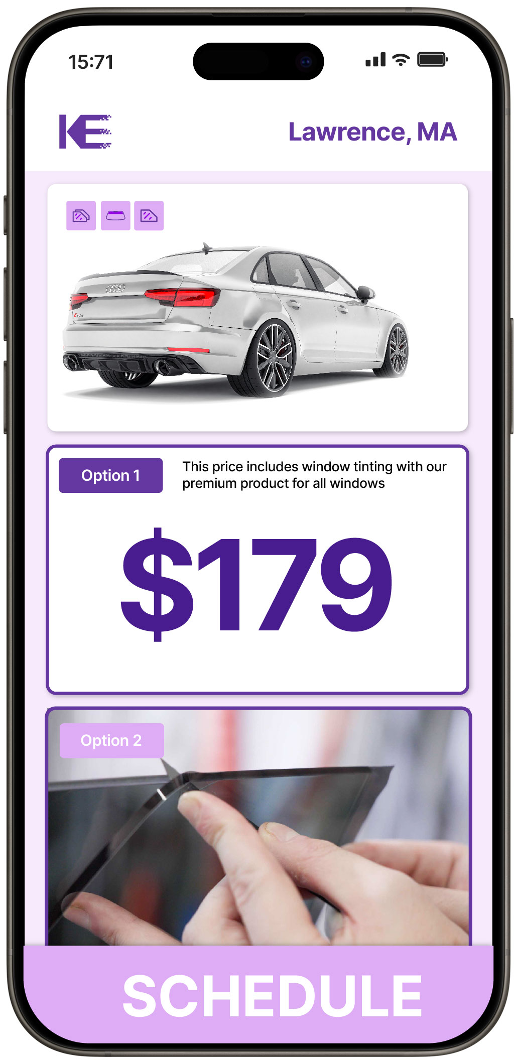 View Reasonable Car Window Tinting Rates in Lawrence, Massachusetts