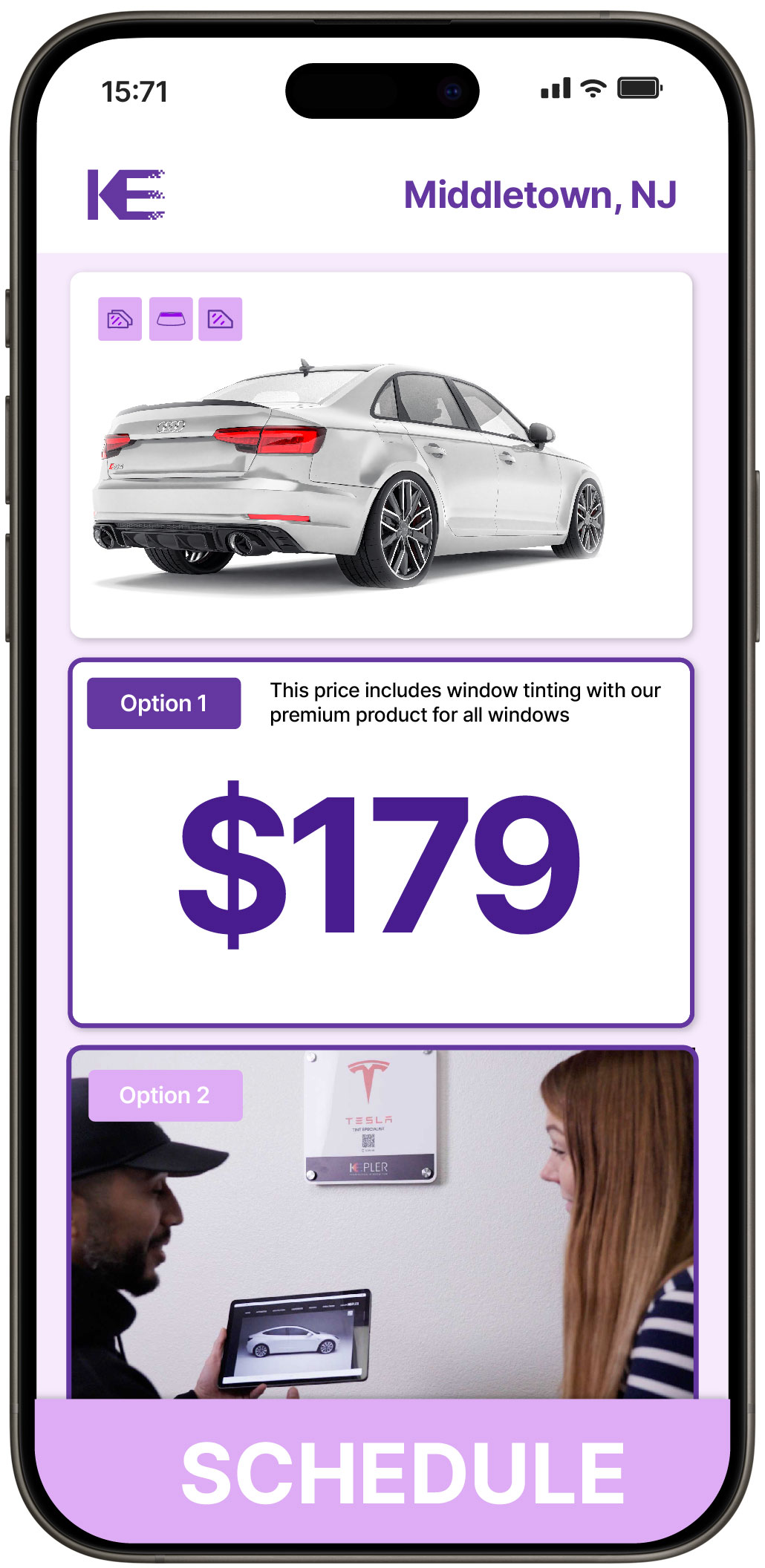 View Affordable Car Window Tinting Costs in Middletown, New Jersey