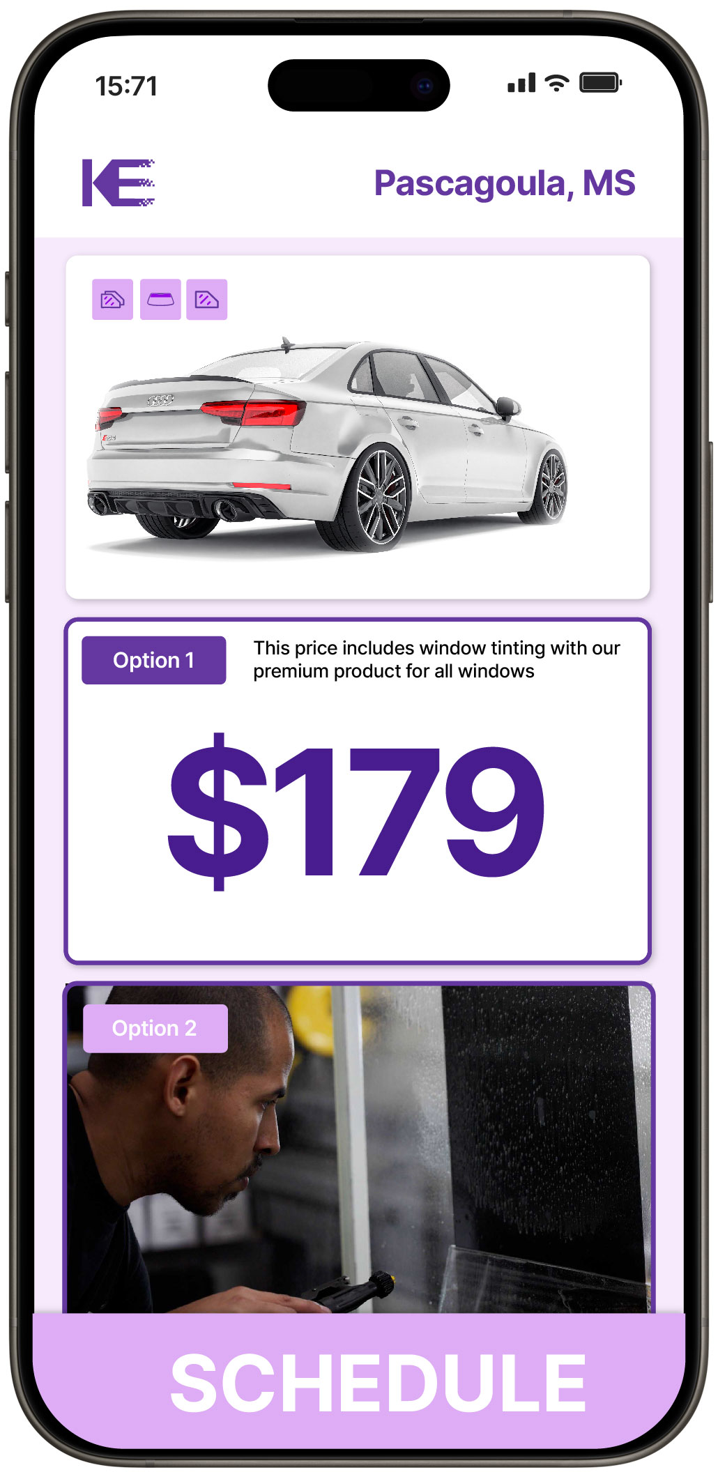 View Affordable Car Window Tinting Prices in Pascagoula, Mississippi