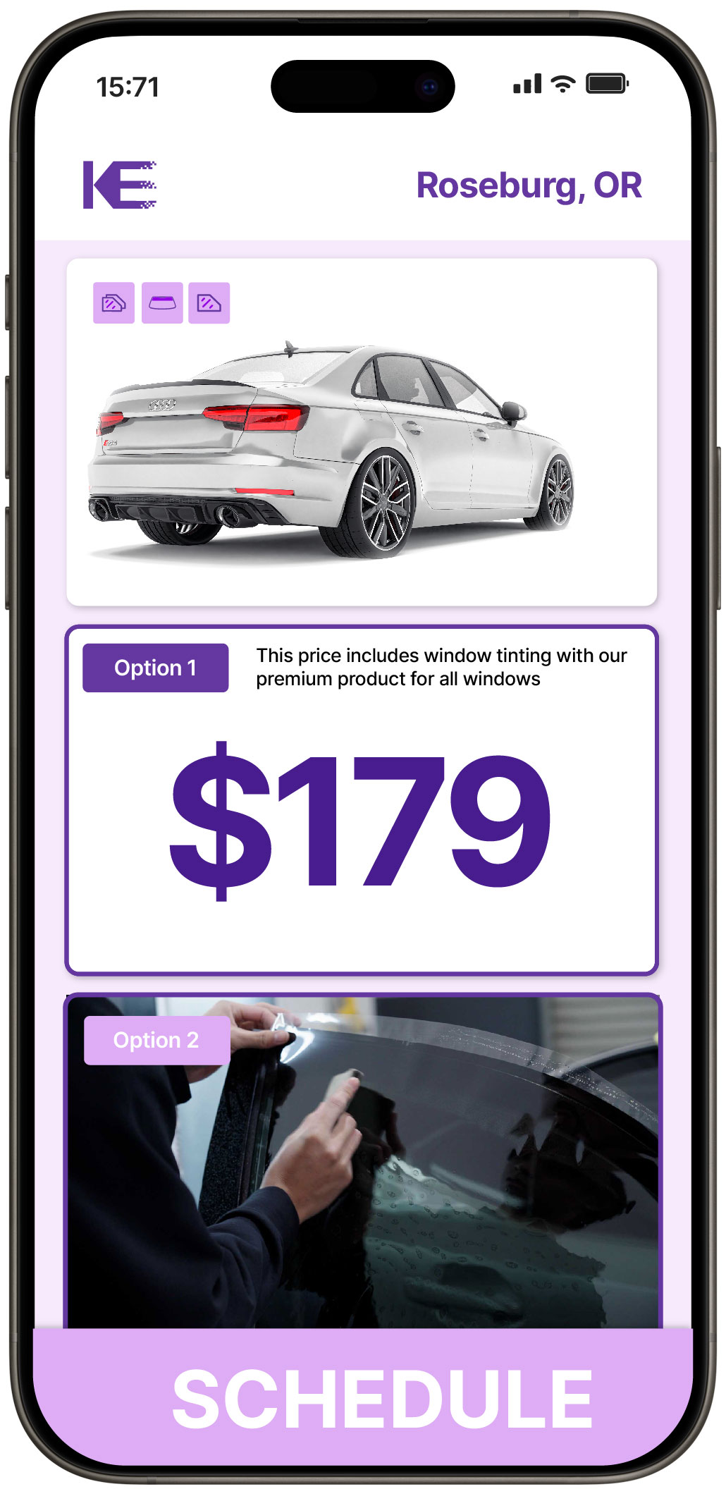View Affordable Car Window Tinting Prices in Roseburg, Oregon