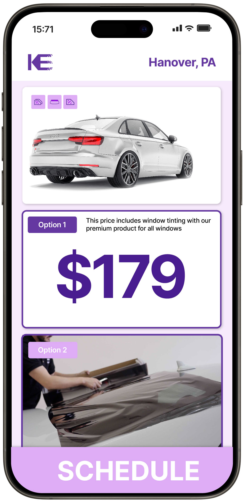 View Affordable Car Window Tinting Costs in Hanover, Pennsylvania