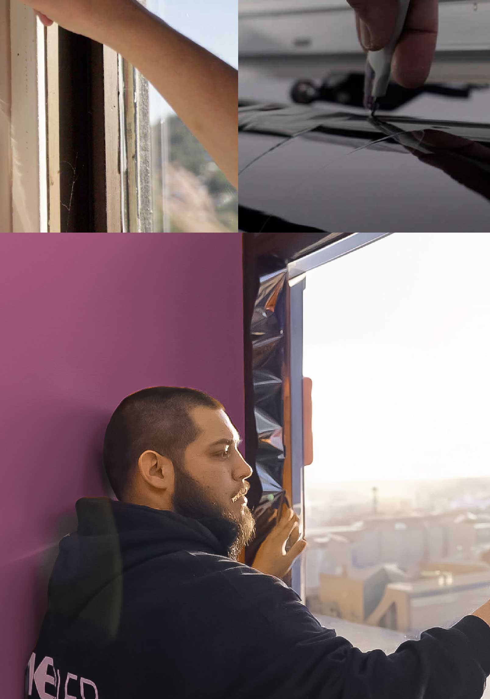 Kepler Specialist Installing Security Window Film in Hinesville Georgia