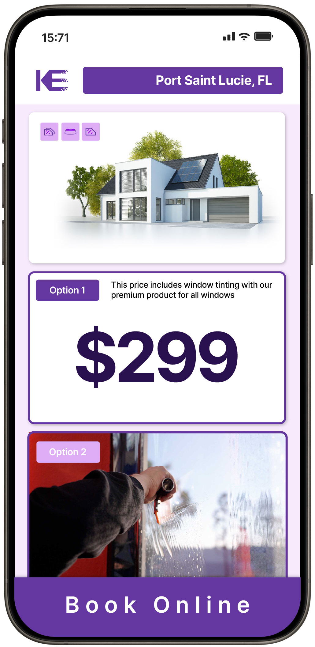 View Affordable Home Window Tinting Rates in Port Saint Lucie, Florida