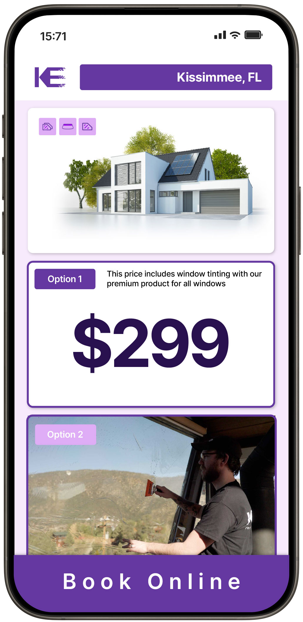 View Affordable Home Window Tinting Rates in Kissimmee, Florida
