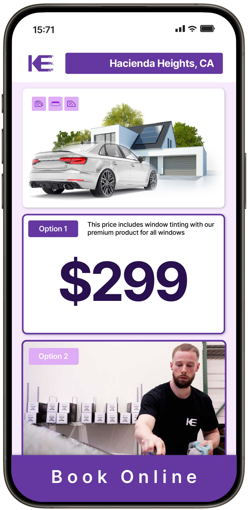 View Affordable Tesla Window Tinting Costs in Madera, California