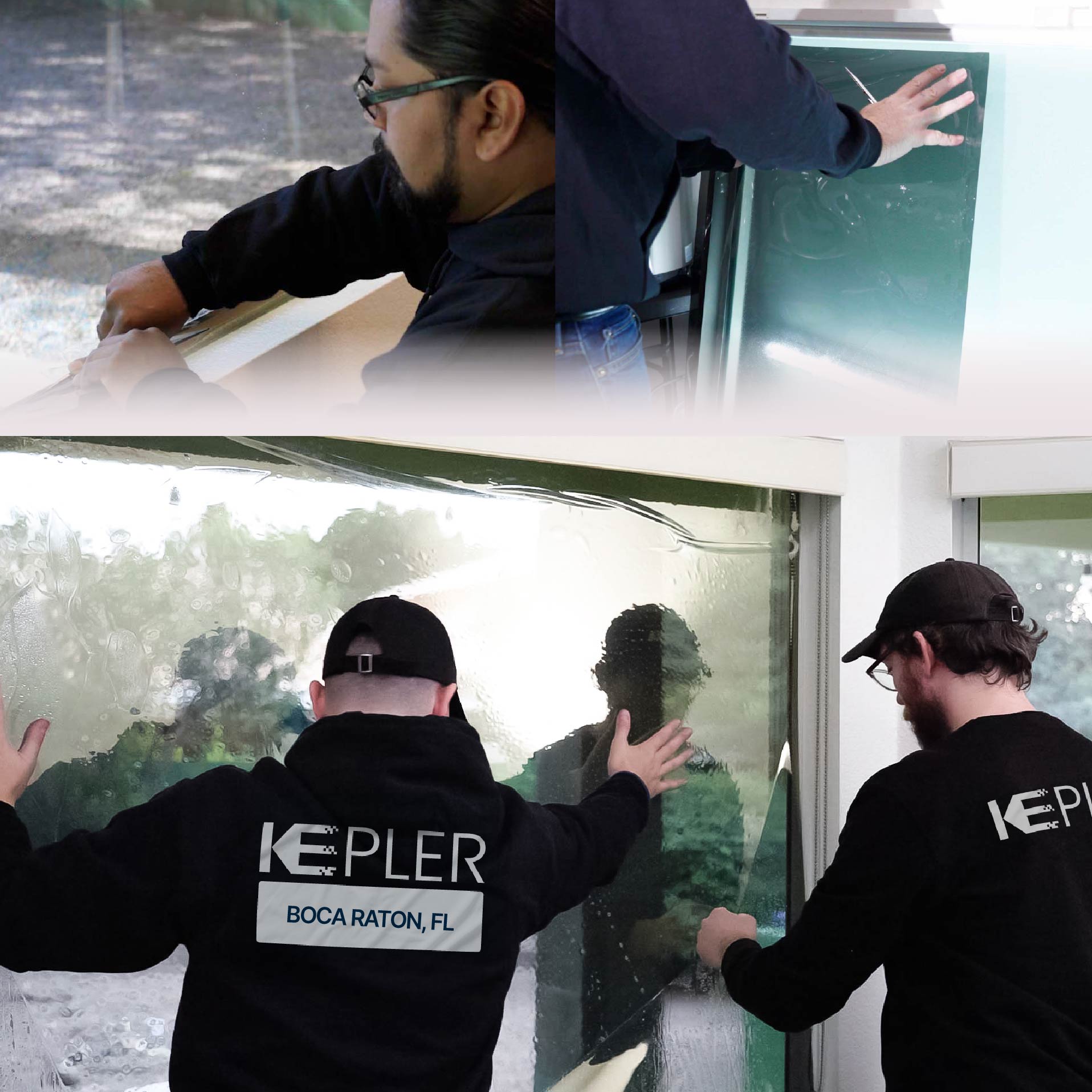 Kepler Specialist Performing Commercial Window Tinting in Boca Raton Boca Raton