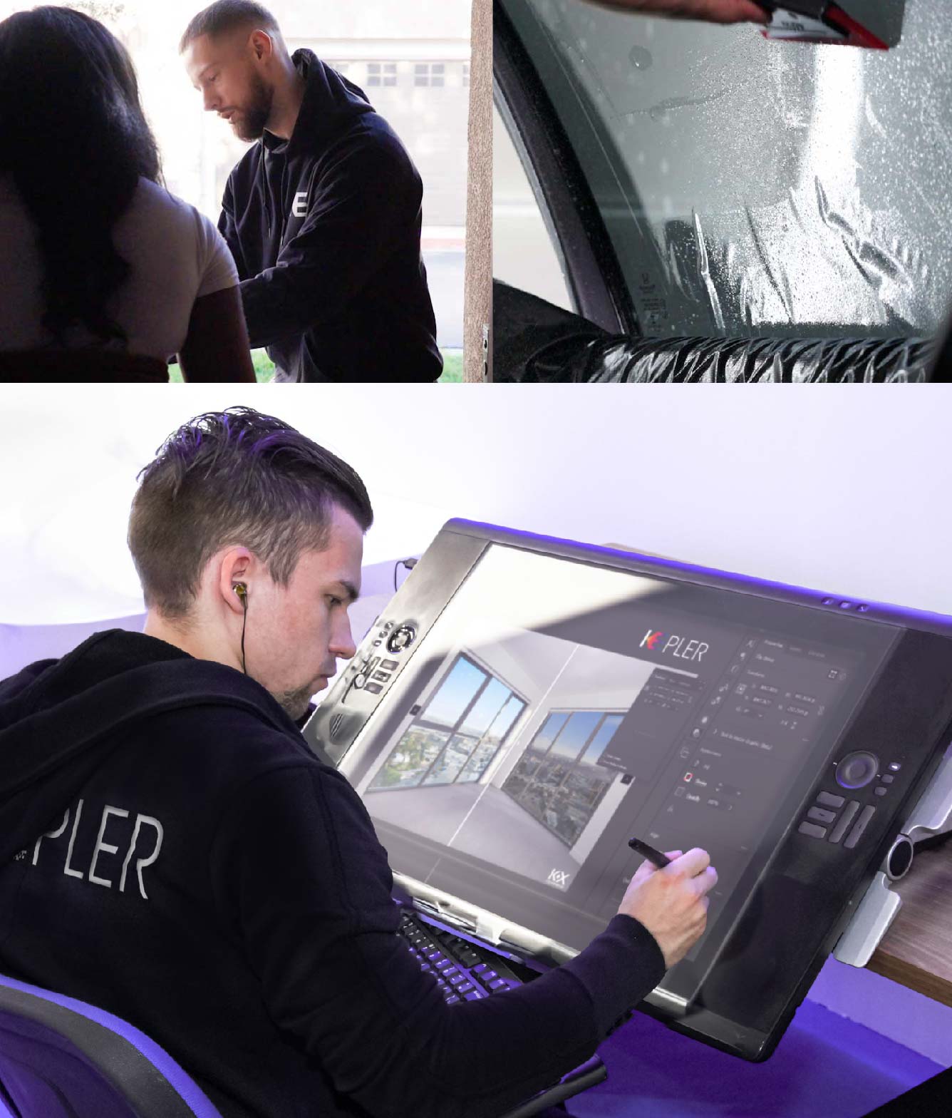 Kepler Specialist Performing Commercial Window Tinting in Independence Independence