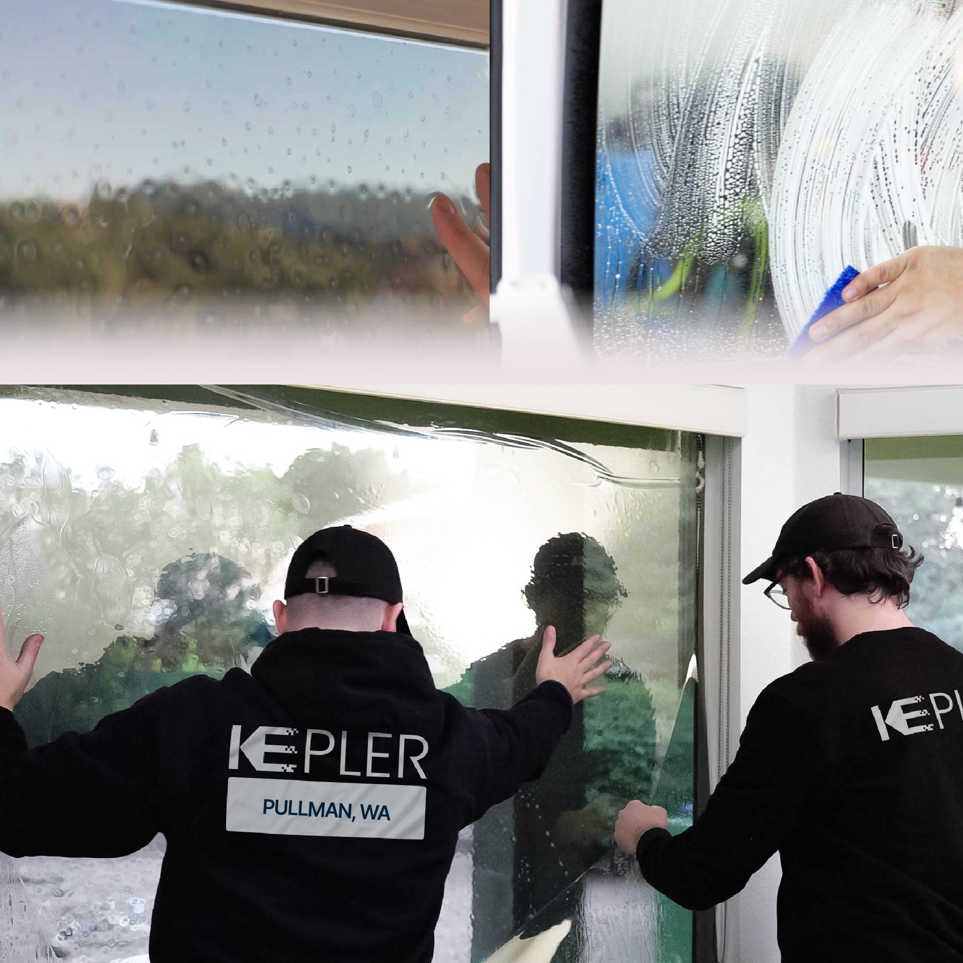 Kepler Specialist Performing Commercial Window Tinting in Pullman Pullman