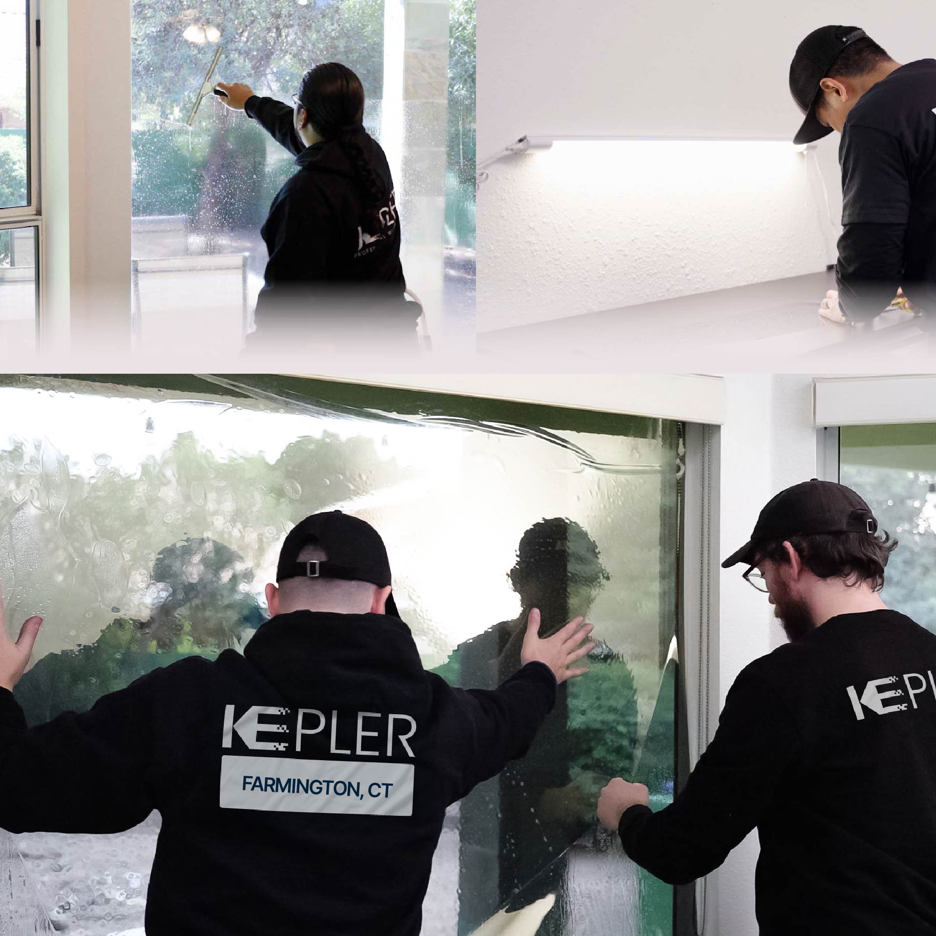 Kepler Specialist Performing Commercial Window Tinting in Farmington Farmington
