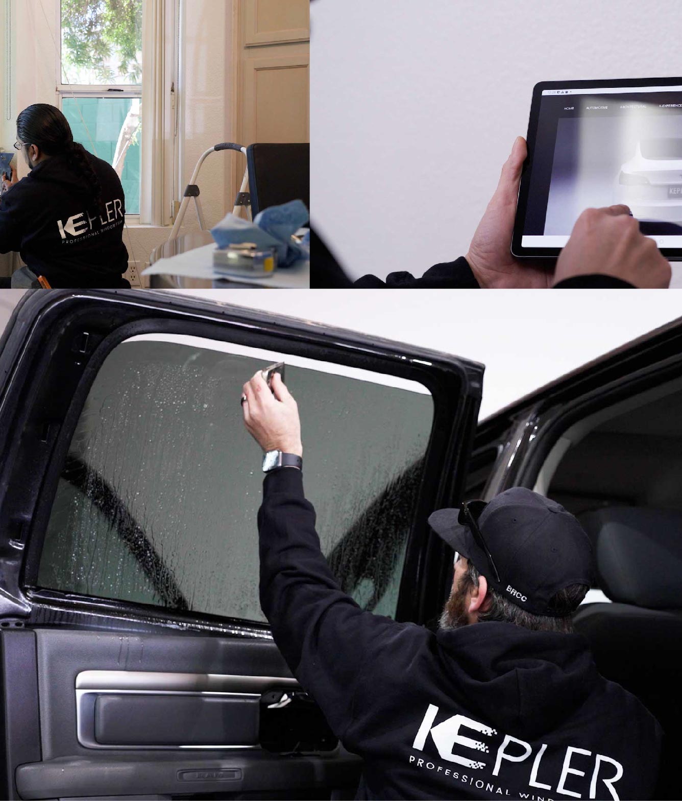 Kepler Window Tinting Specialists at Work in South Plainfield, New Jersey