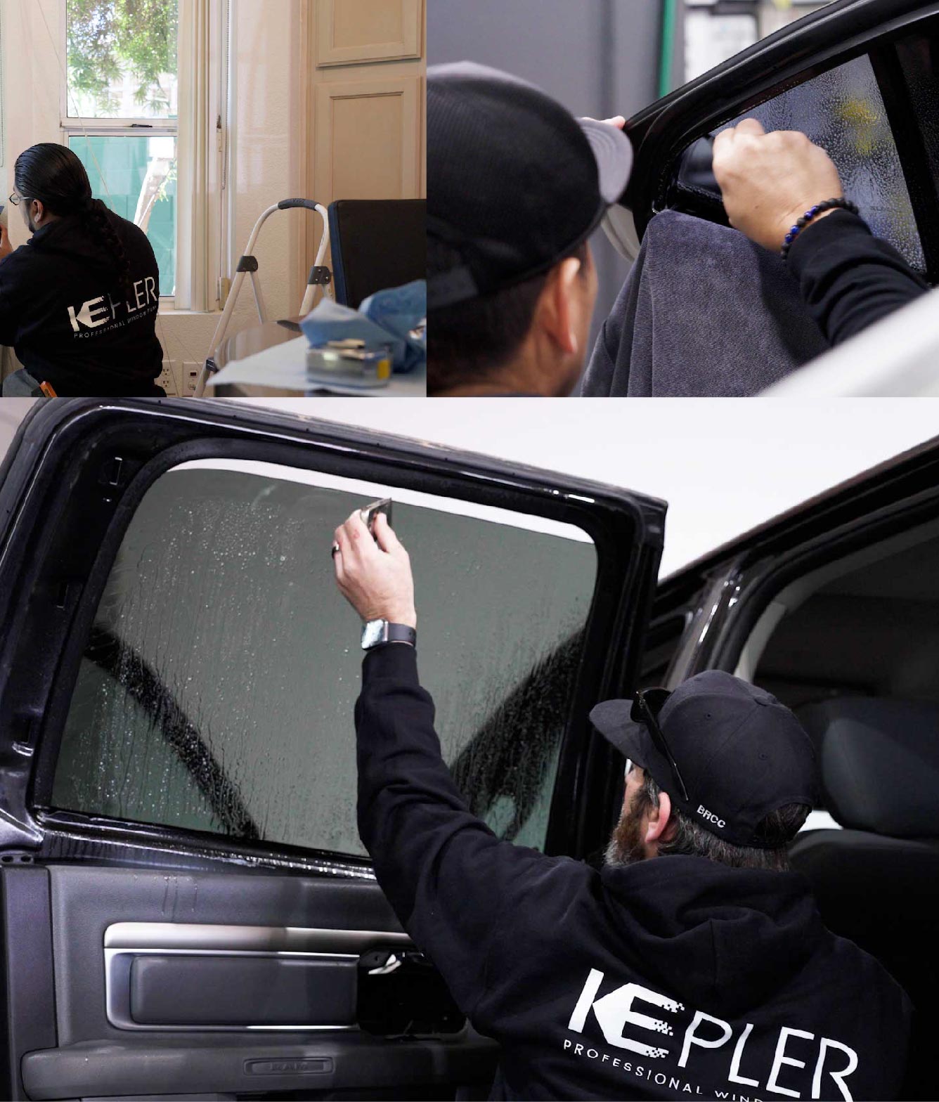 Kepler Window Tinting Specialists at Work in Massapequa Park, New York