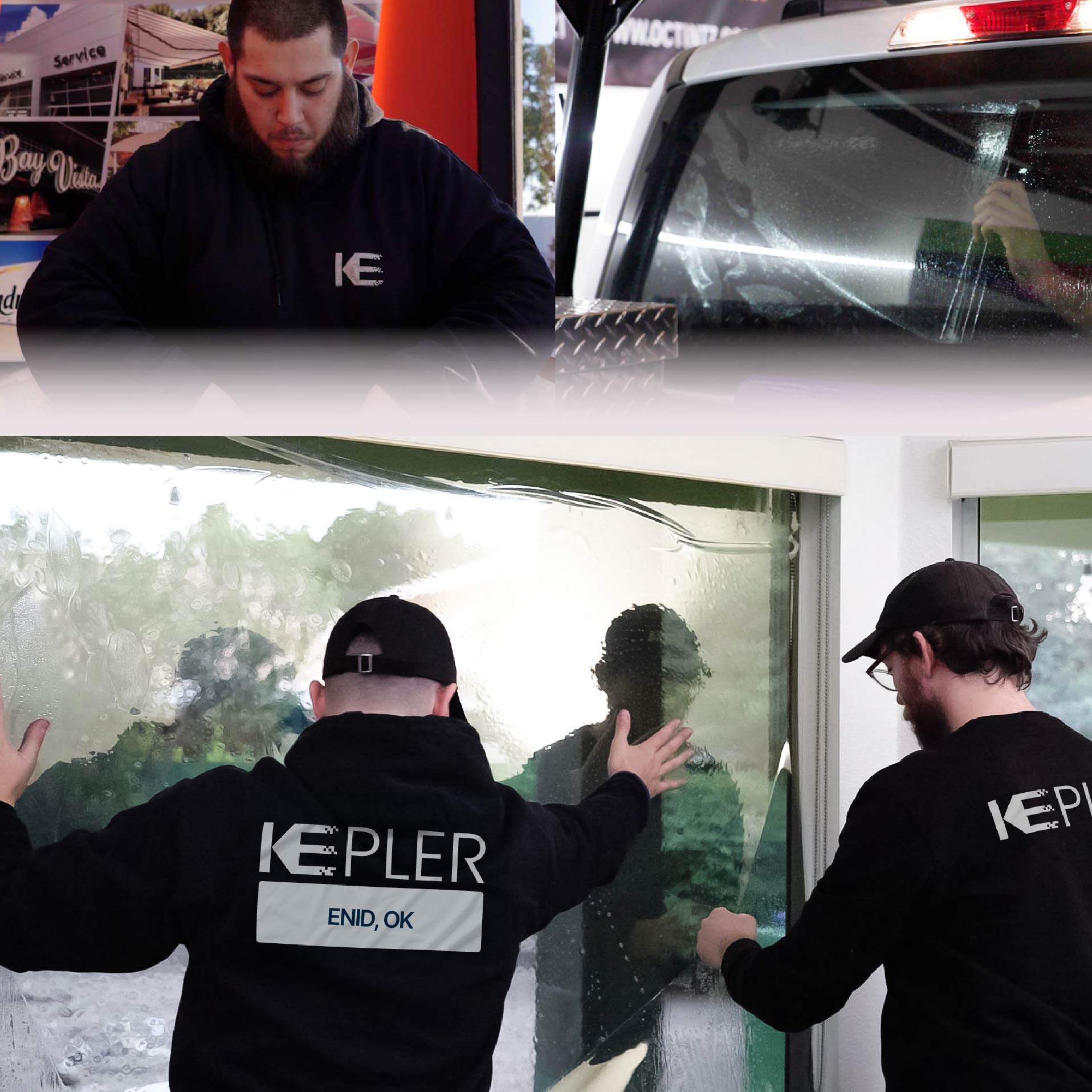 Kepler Specialist Performing Commercial Window Tinting in Enid Enid