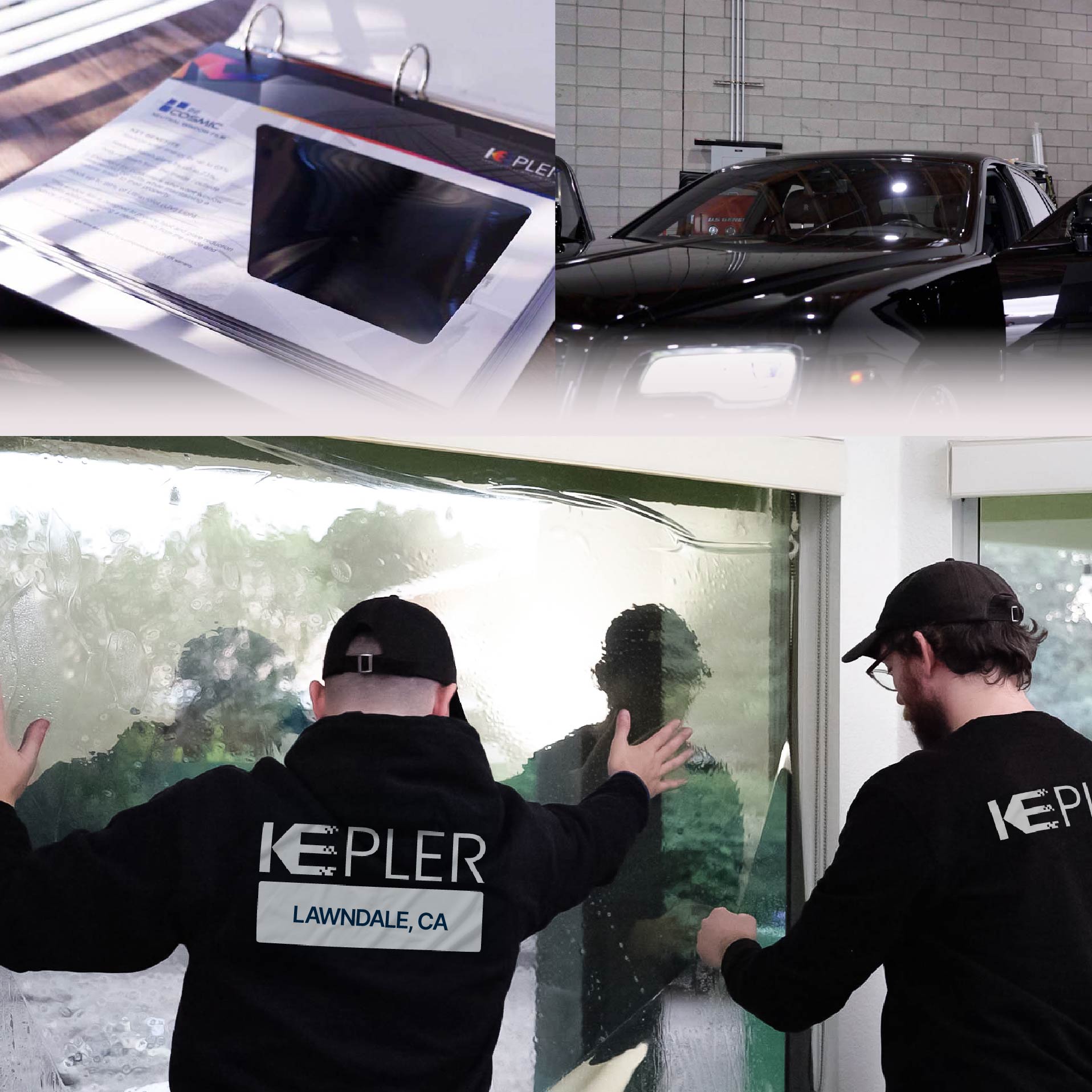 Kepler Specialist Performing Commercial Window Tinting in Lawndale Lawndale