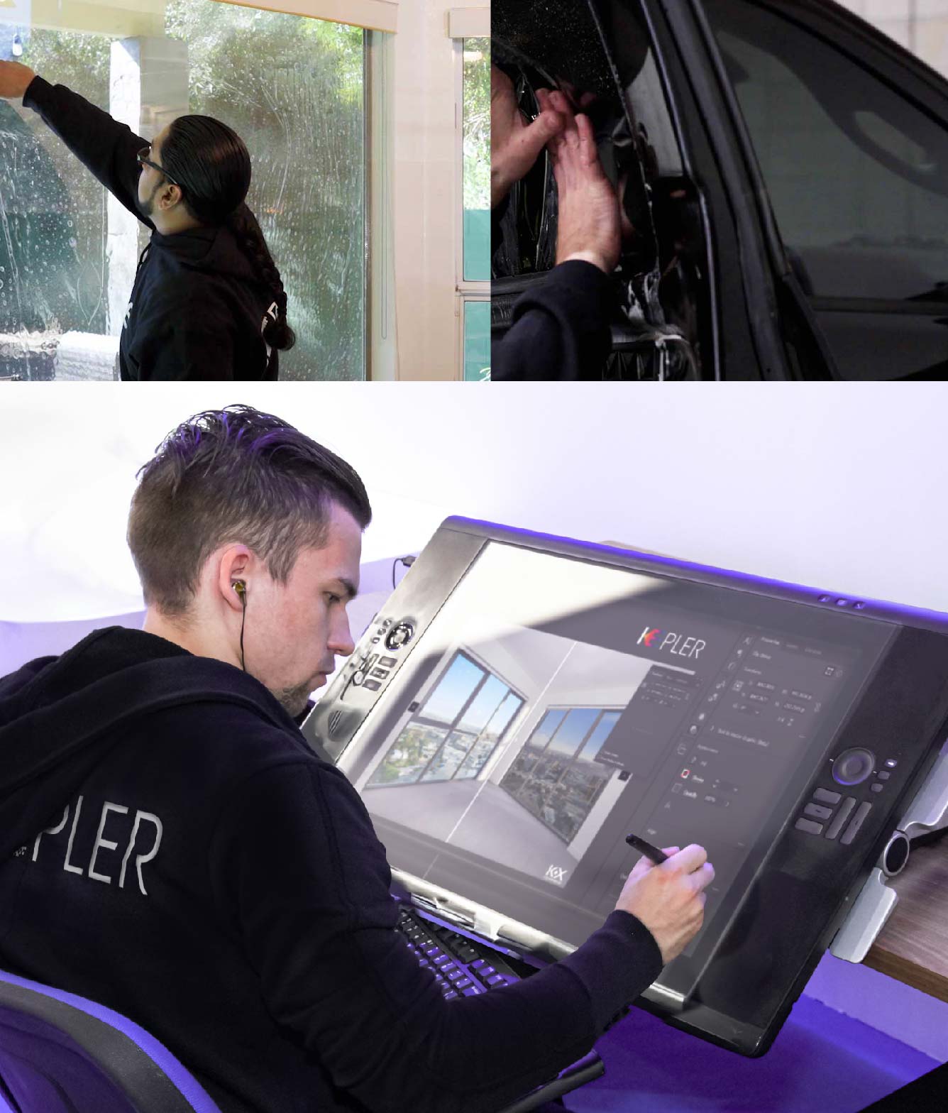Kepler Specialist Performing Commercial Window Tinting in Piscataway Piscataway