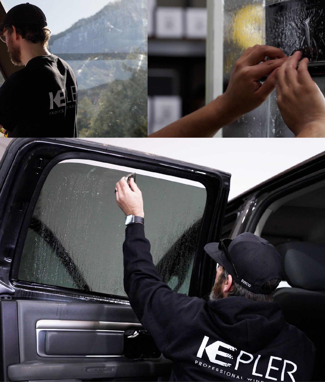 Kepler Window Tinting Specialists at Work in Beckley, West Virginia