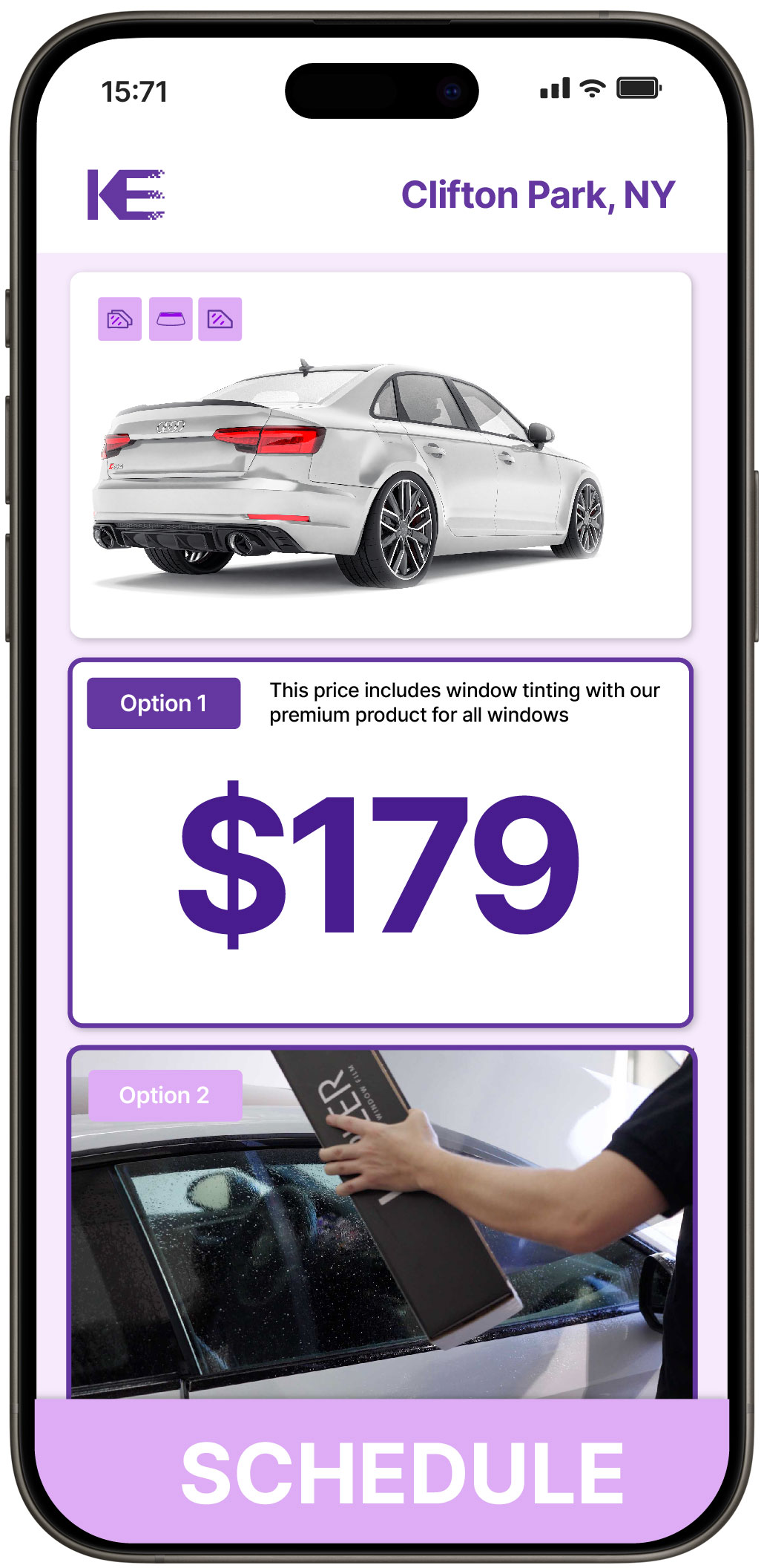View Affordable Car Window Tinting Prices in Clifton Park, New York