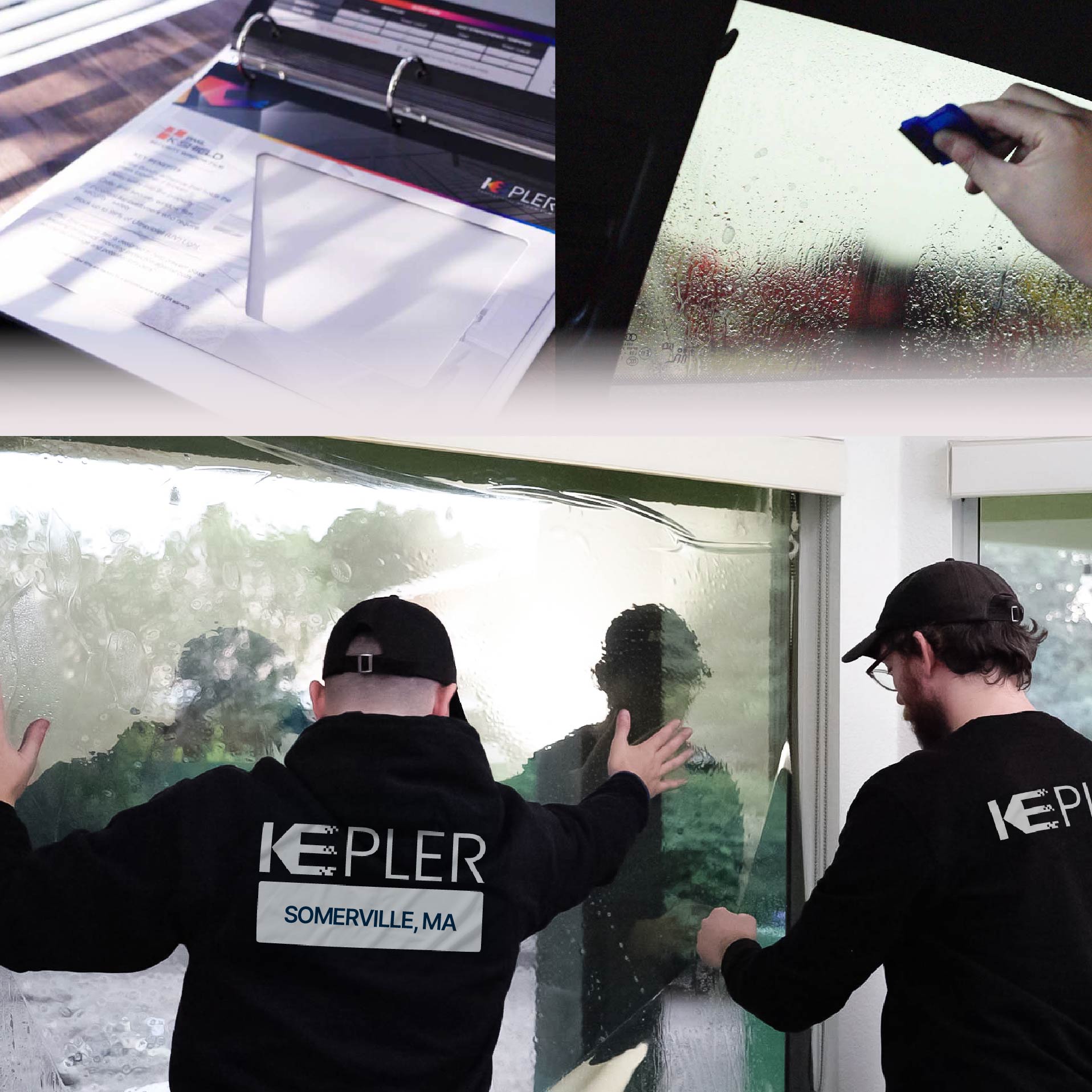 Kepler Specialist Performing Commercial Window Tinting in Somerville Somerville