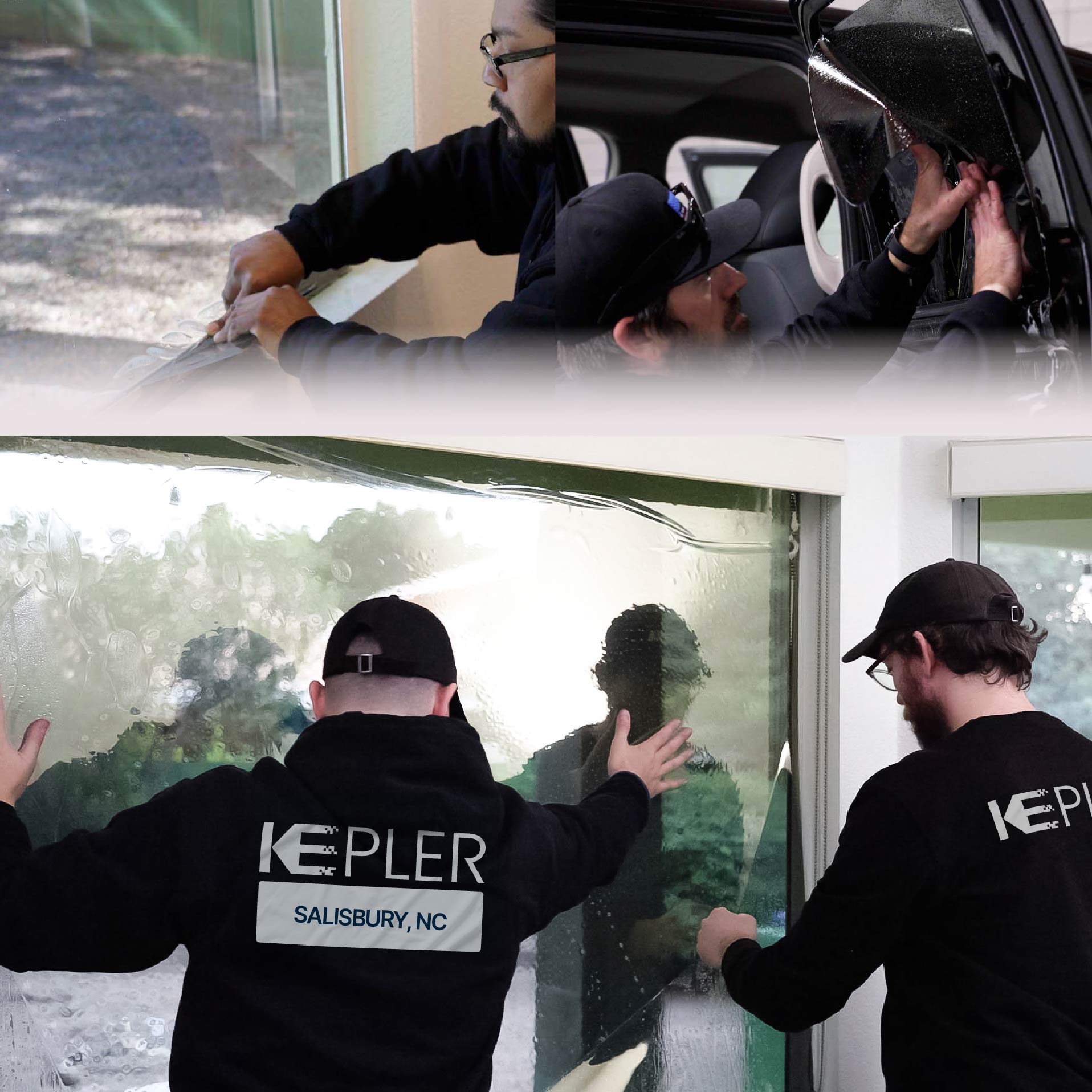 Kepler Specialist Performing Commercial Window Tinting in Salisbury Salisbury