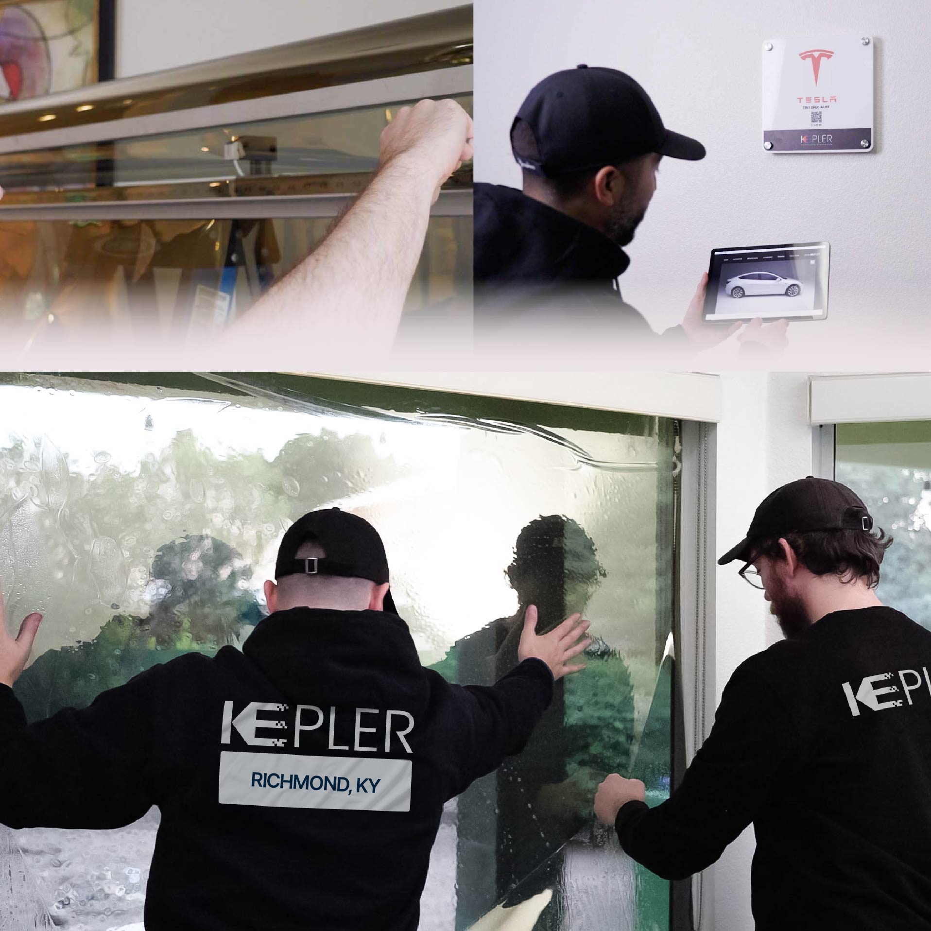 Kepler Specialist Performing Commercial Window Tinting in Richmond Richmond