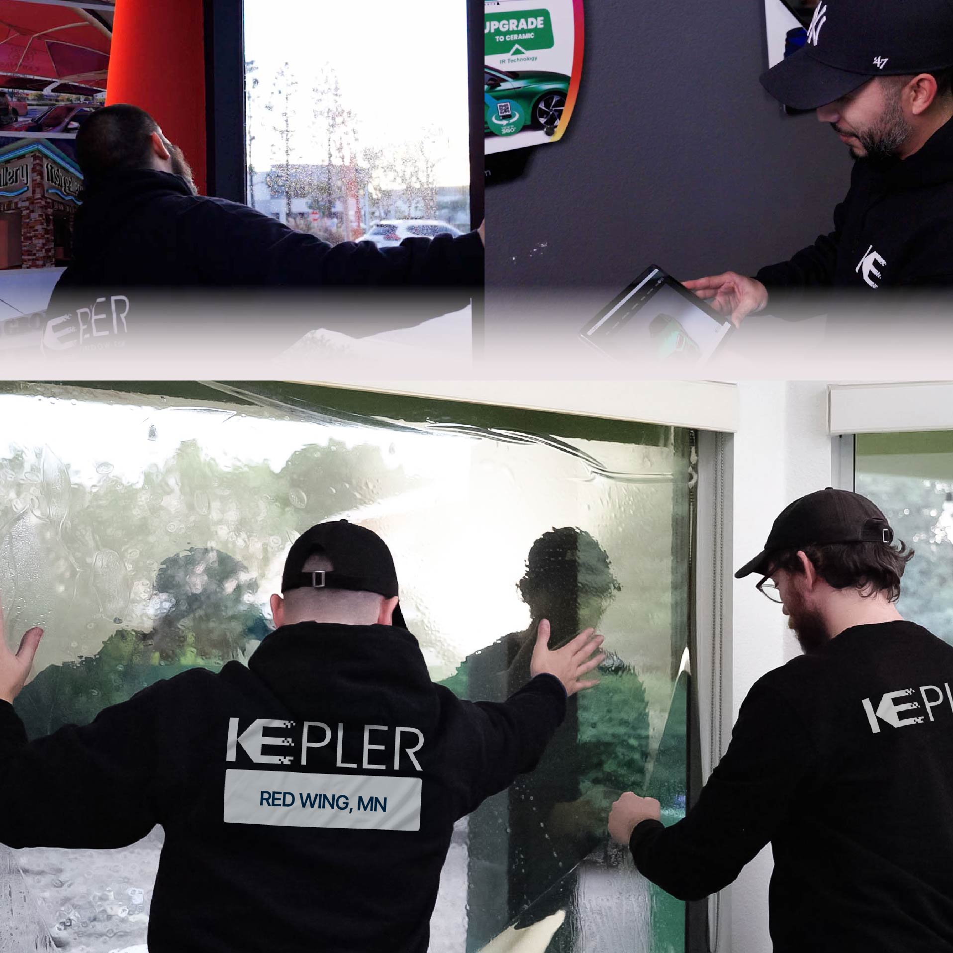 Kepler Specialist Performing Commercial Window Tinting in Red Wing Red Wing