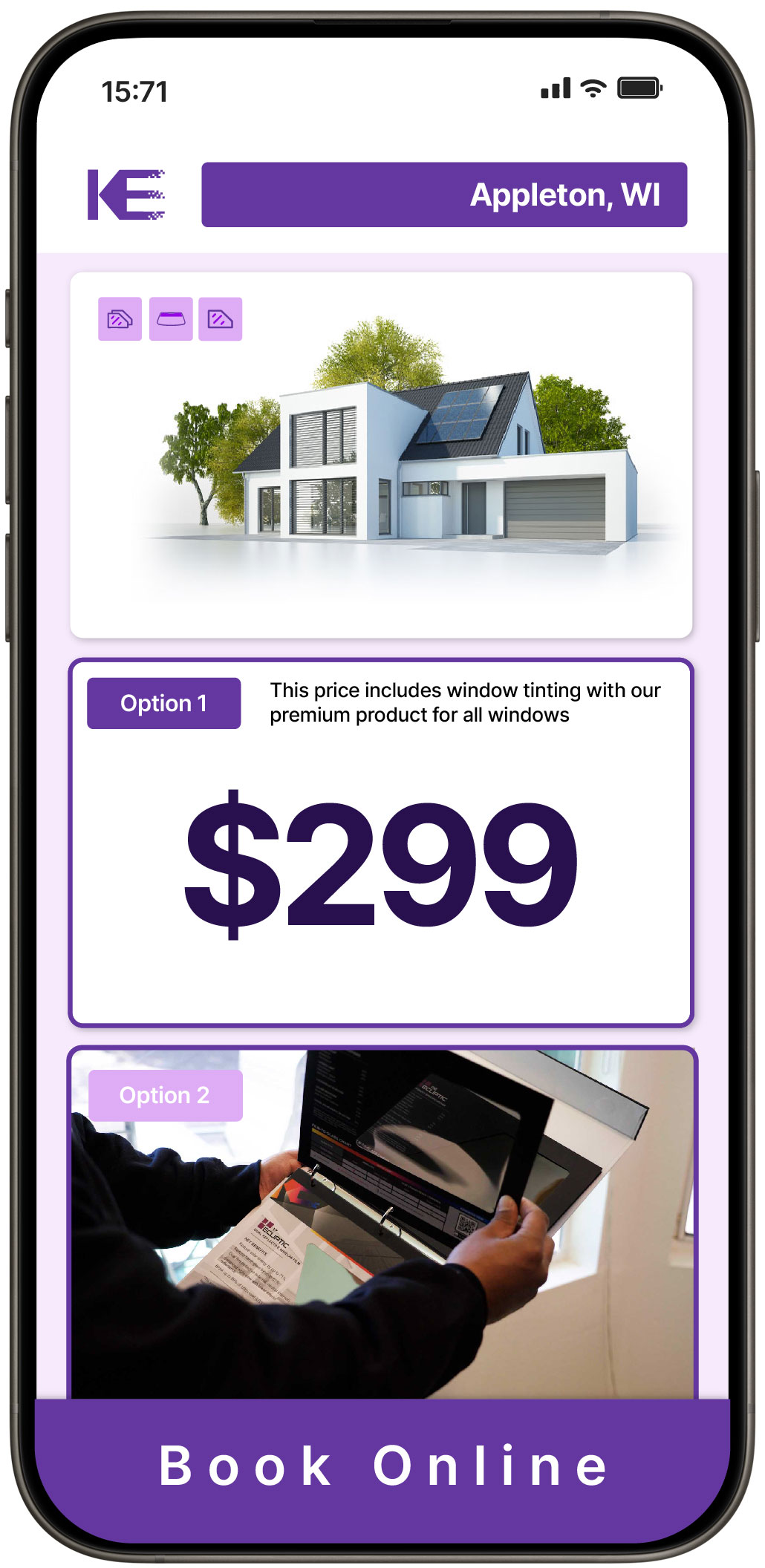 View Affordable Home Window Tinting Prices in Appleton, Wisconsin