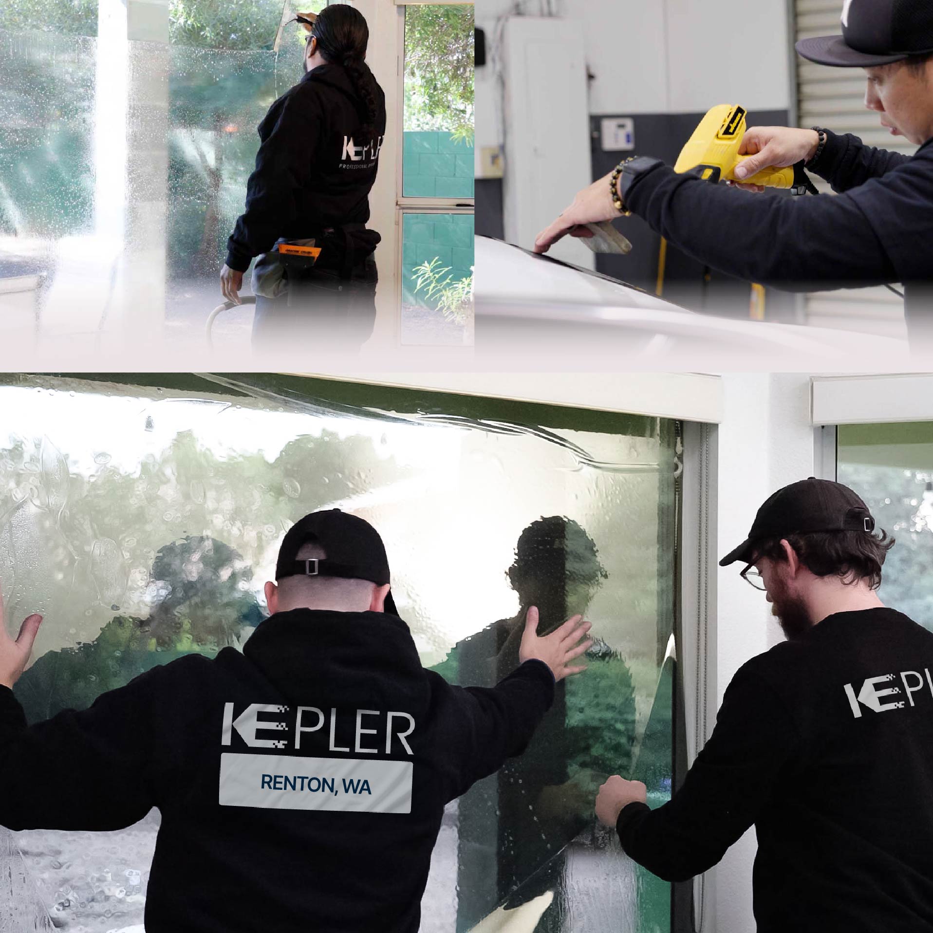 Kepler Specialist Performing Commercial Window Tinting in Renton Renton