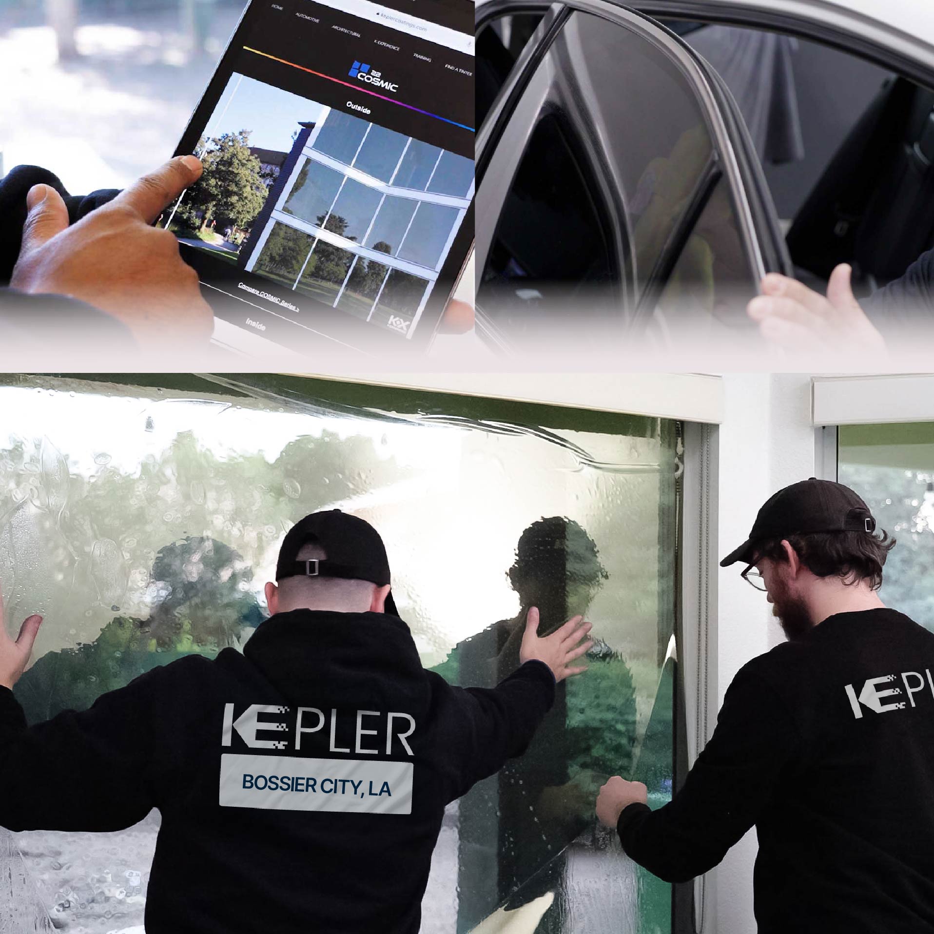 Kepler Specialist Performing Commercial Window Tinting in Bossier City Bossier City