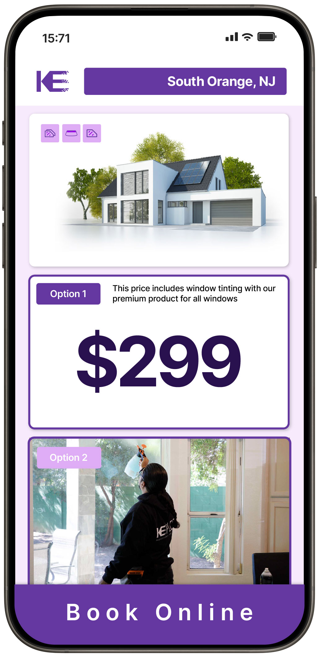 View Competitive Home Window Tinting Costs in South Orange, New Jersey